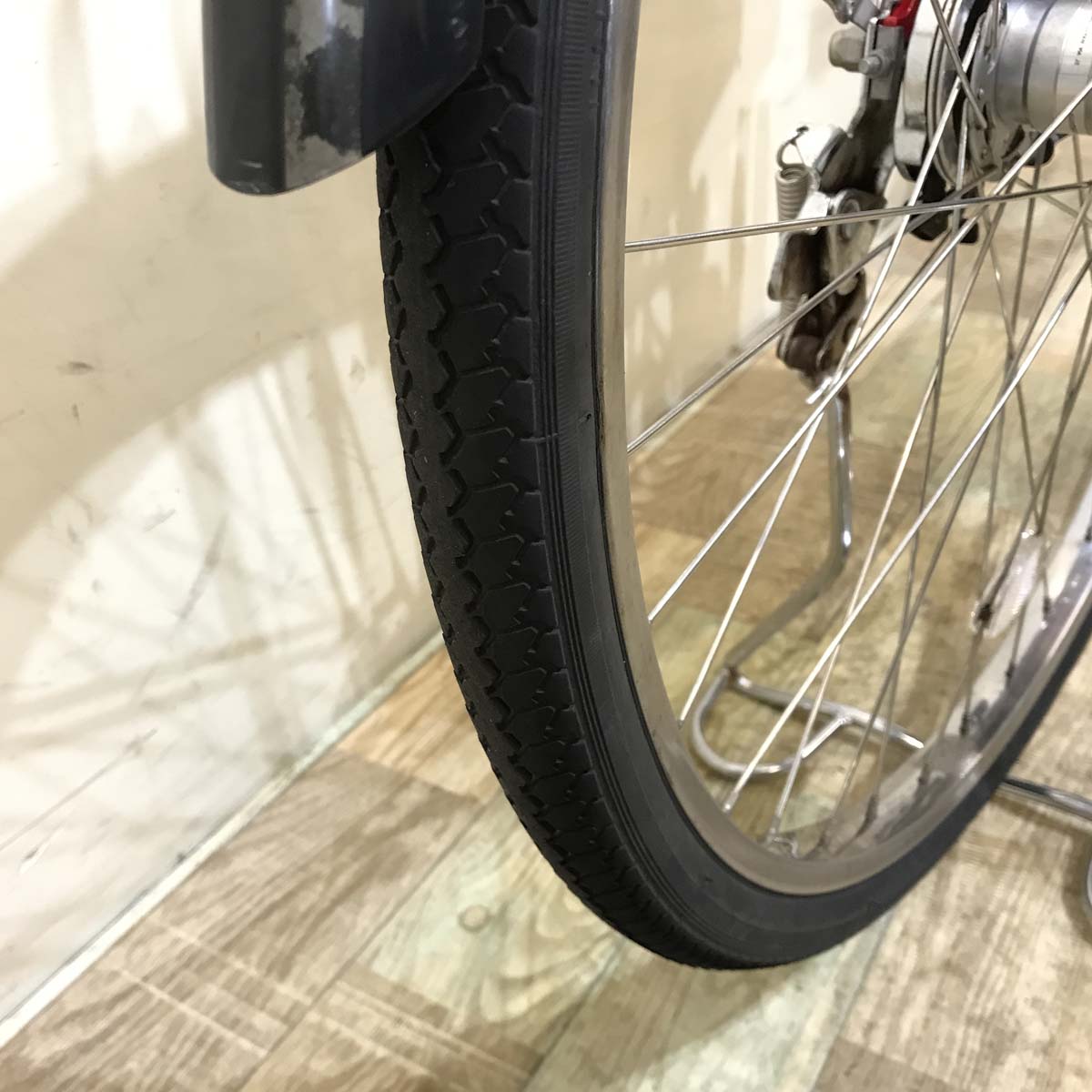 ヤマハ PAS ナチュラ XL レッド 26インチ KW012【中古車】