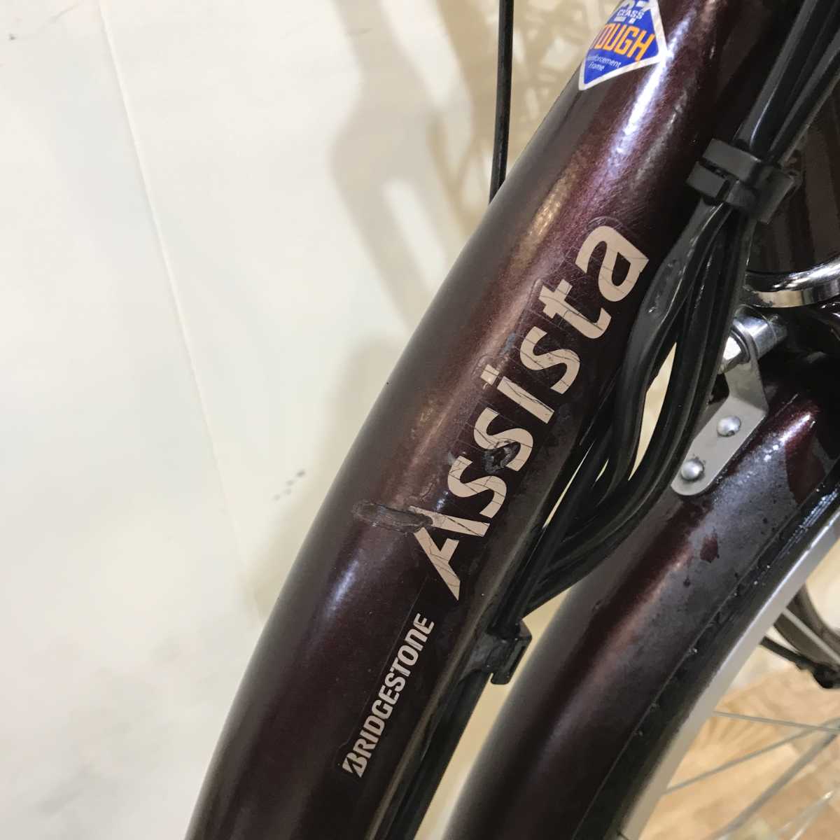 ブリヂストン アシスタ ファイン ブラウン 26インチ KR080 【中古車】