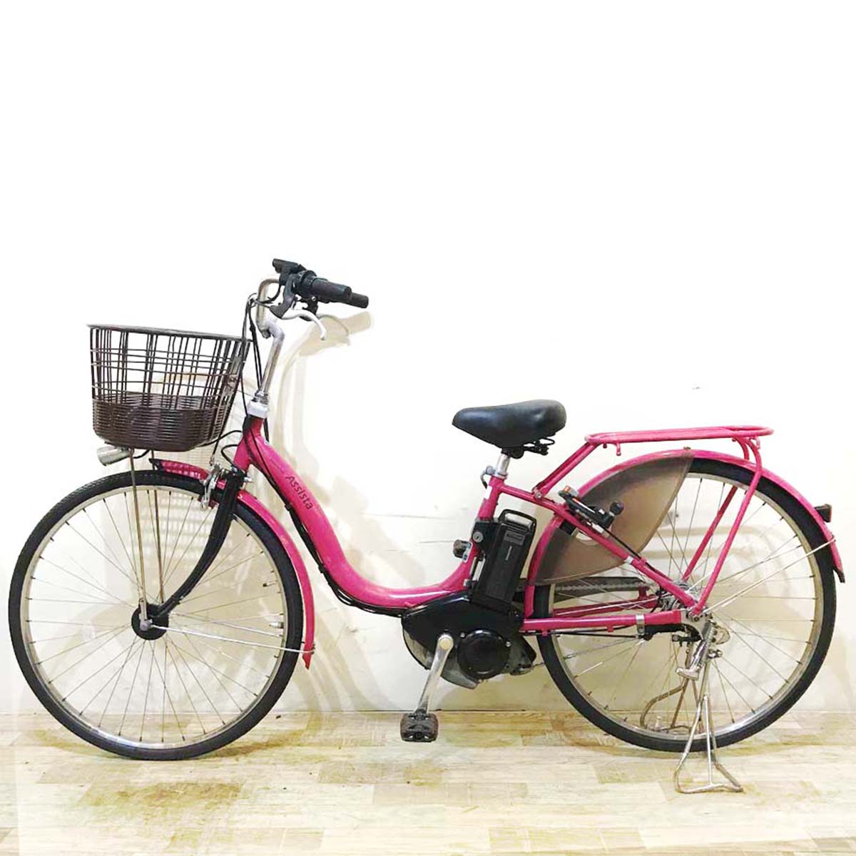 ブリヂストン アシスタ DX SP ピンク 26インチ KA075 【中古車】