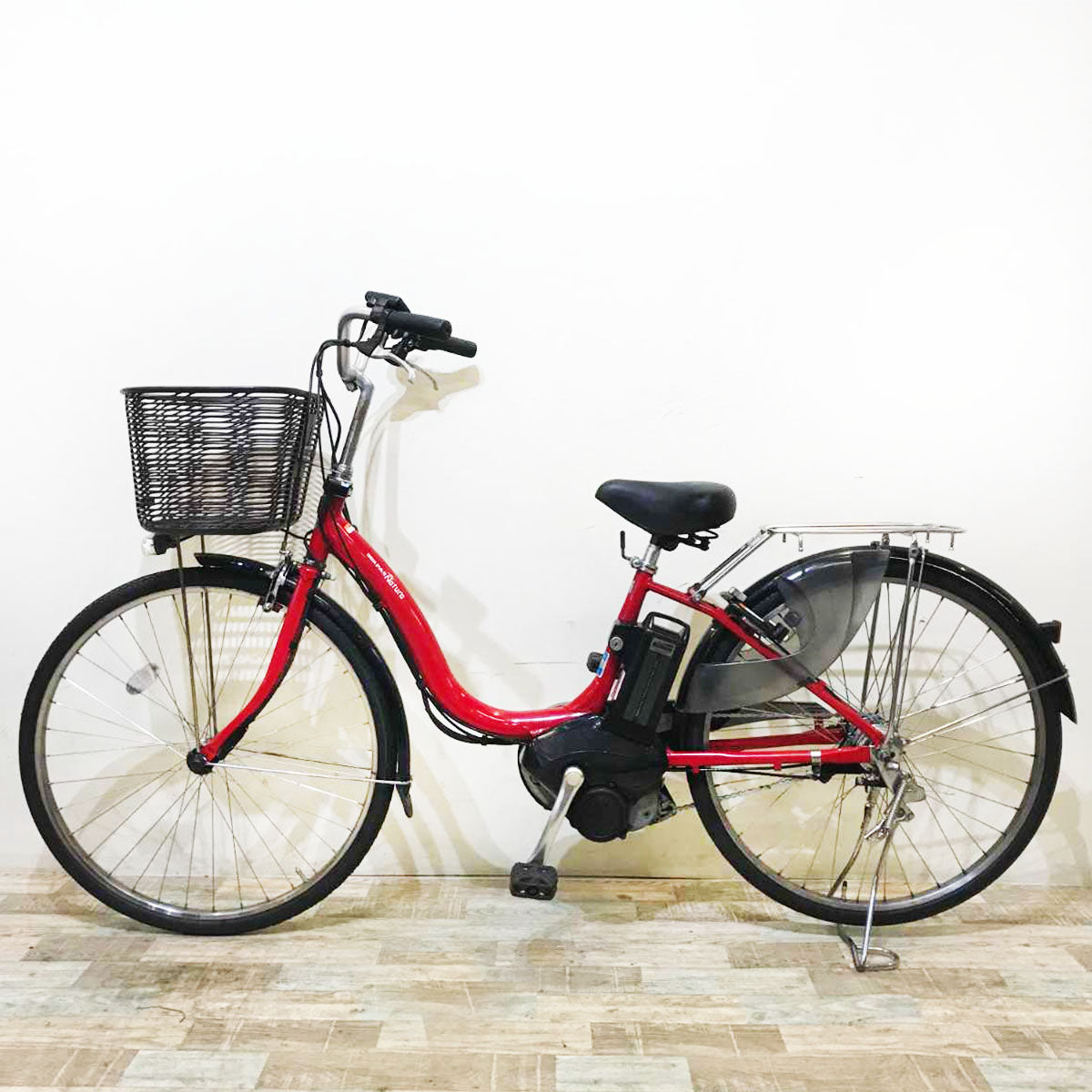 ヤマハ PAS ナチュラ XL レッド 26インチ KR089 【中古車】