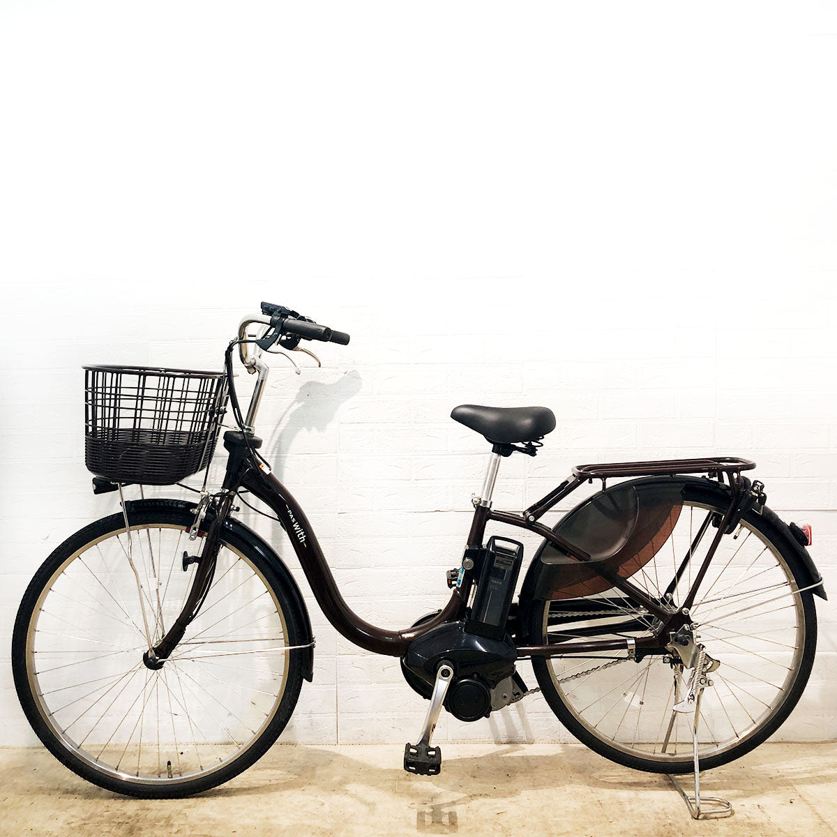 ヤマハ PAS With パス ウィズ ブラウン 26インチ YP094 【中古車】