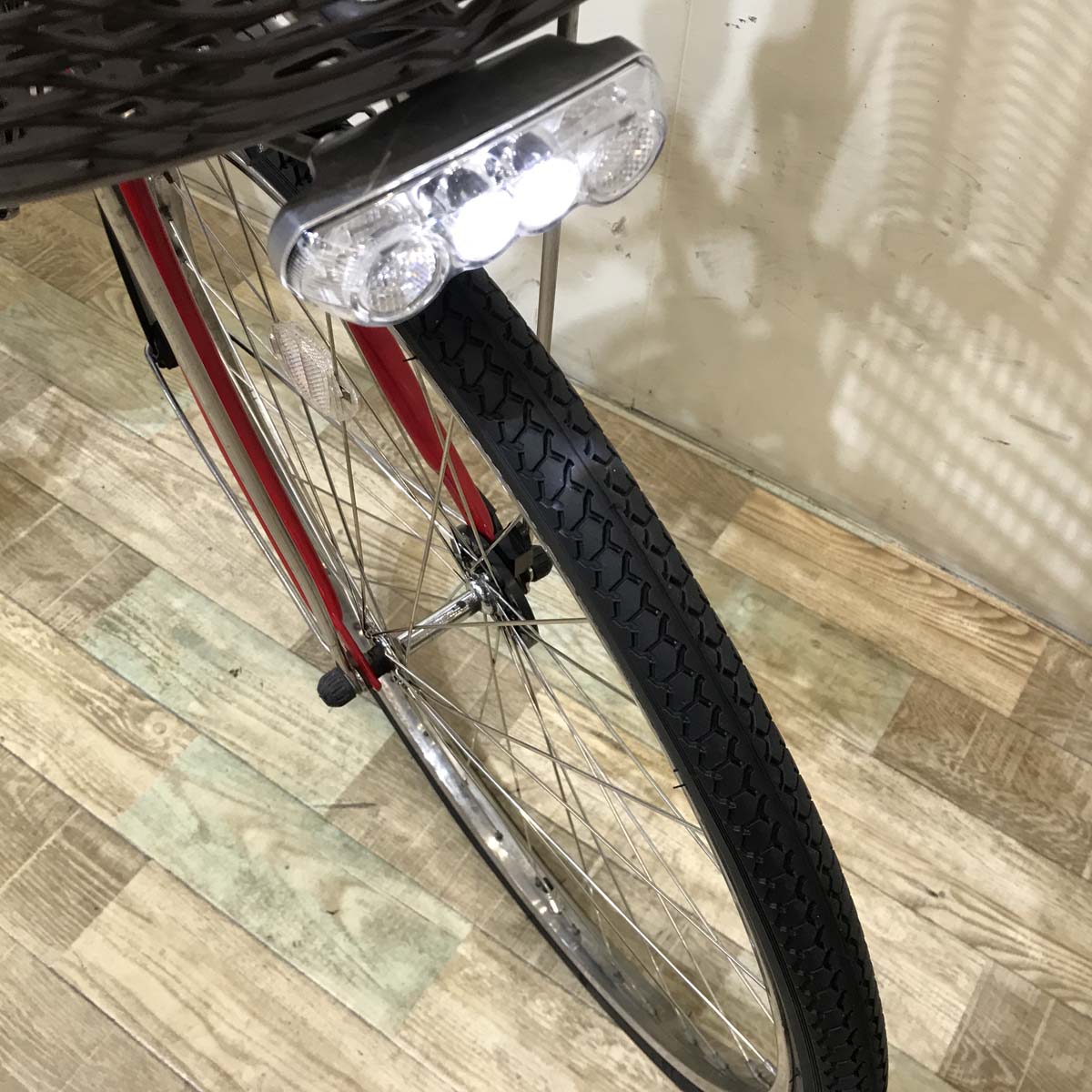 ヤマハ PAS ナチュラ L レッド 26インチ KW043 【中古車】