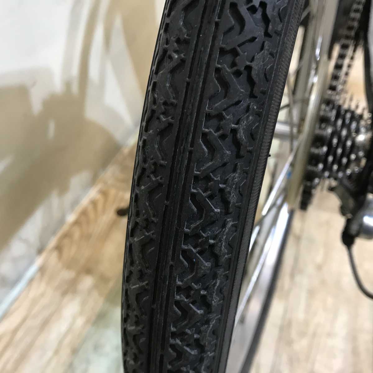 折りたたみ パナソニック オフタイム ネイビー 前18×後20インチ KR114 【中古車】