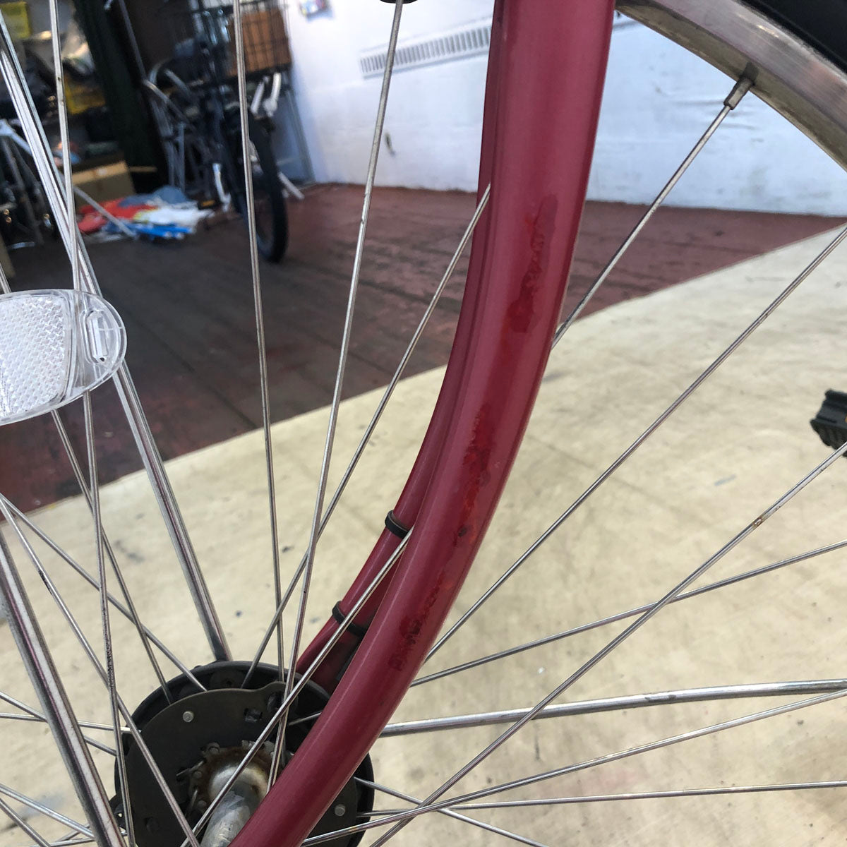 パナソニック ビビ DX レッド 26インチ YU114 【中古車】