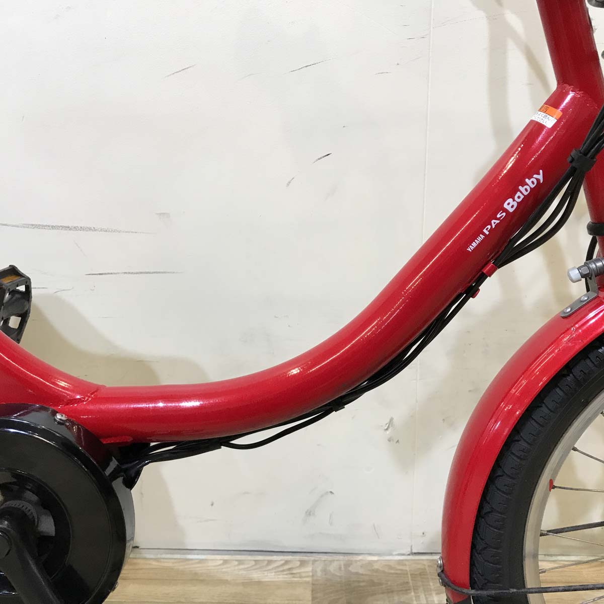 ヤマハ PAS Babby パス バビー レッド 20インチ KW052【中古車】