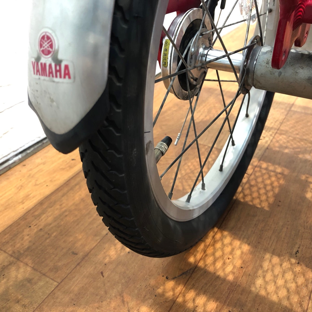 三輪ワゴン ヤマハ PAS ワゴン レッド YH097【中古車】