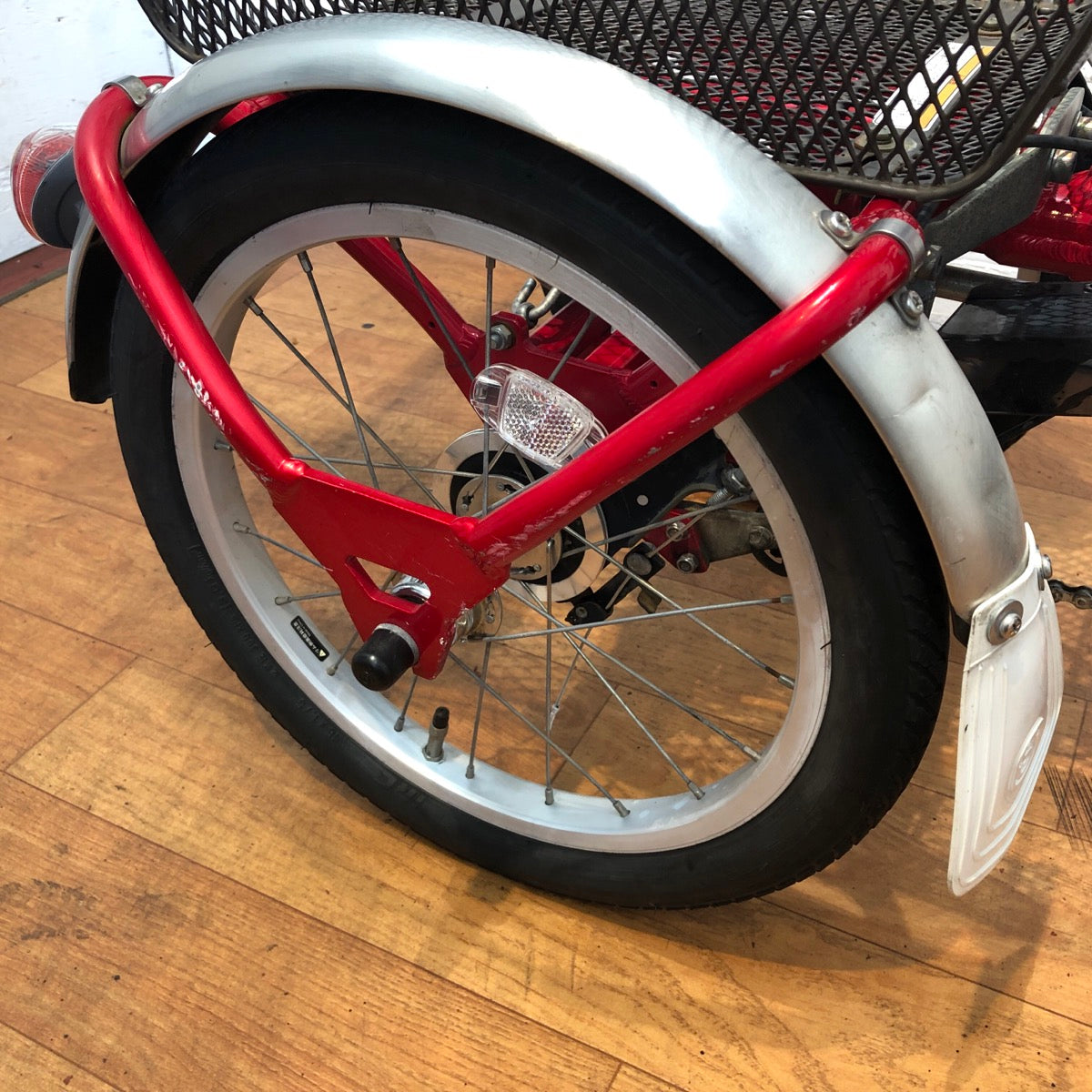 三輪ワゴン ヤマハ PAS ワゴン レッド YH097【中古車】