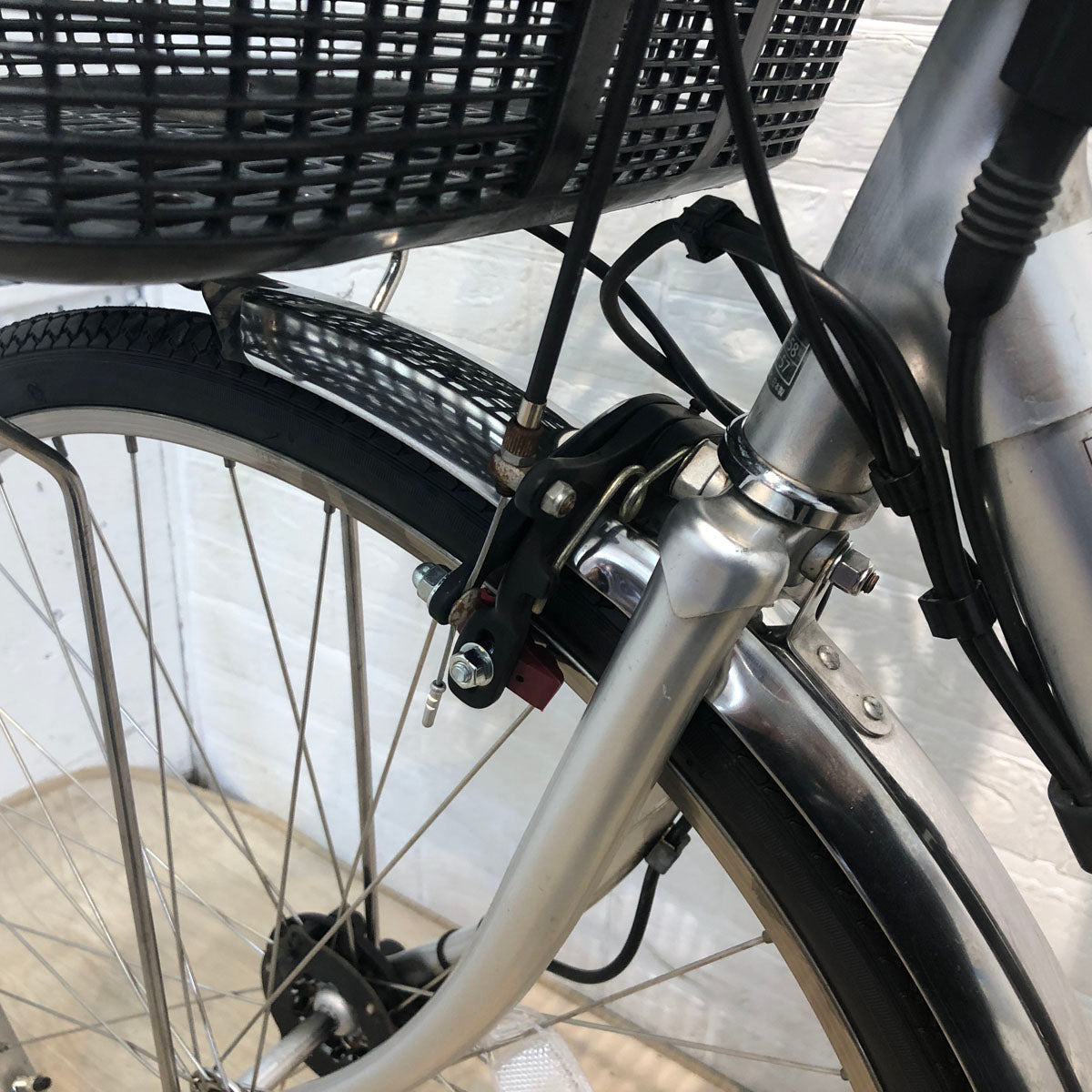 新品バッテリー パナソニック ビビ DX シルバー 26インチ YU120 【中古車】
