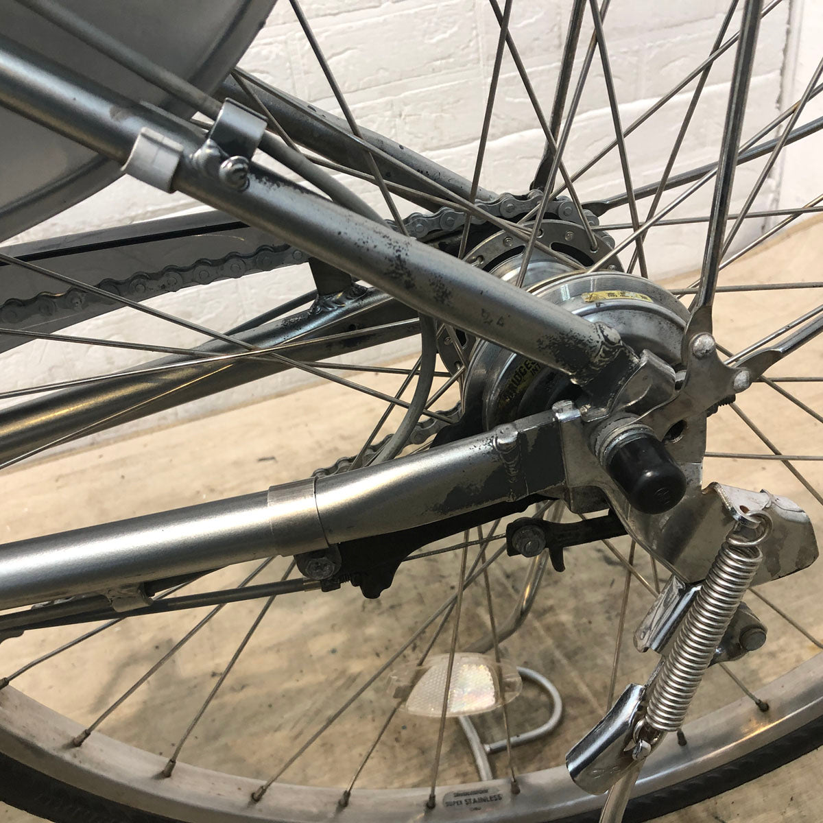 ブリヂストン アシスタ DX シルバー 26インチ YU125 【中古車】