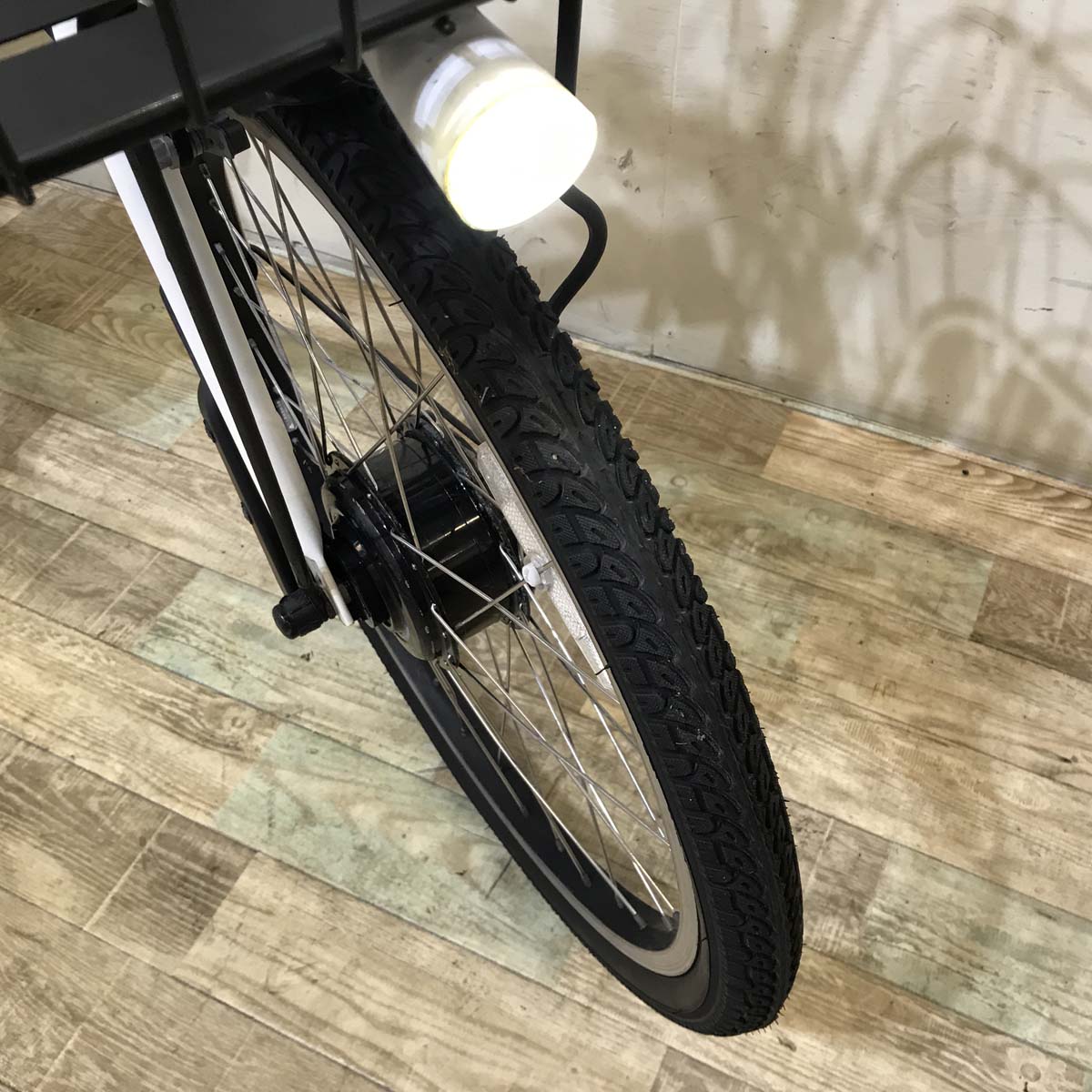 ブリヂストン bikke GRI ビッケ グリ ホワイト 前24×後20インチ KW064 【中古車】