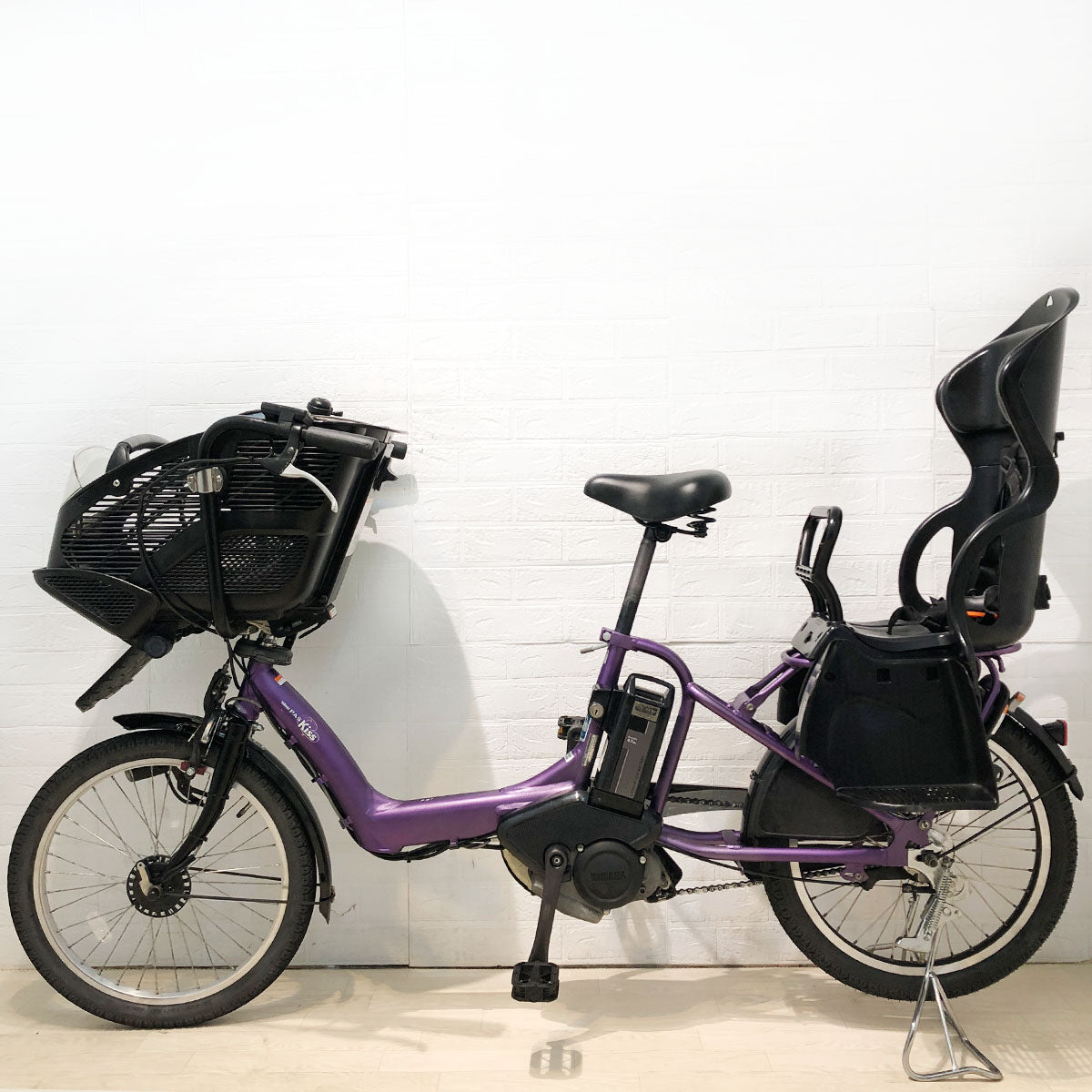 ヤマハ PAS Kiss mini XL パス キッス ミニ XL パープル 20インチ YL056【中古車】