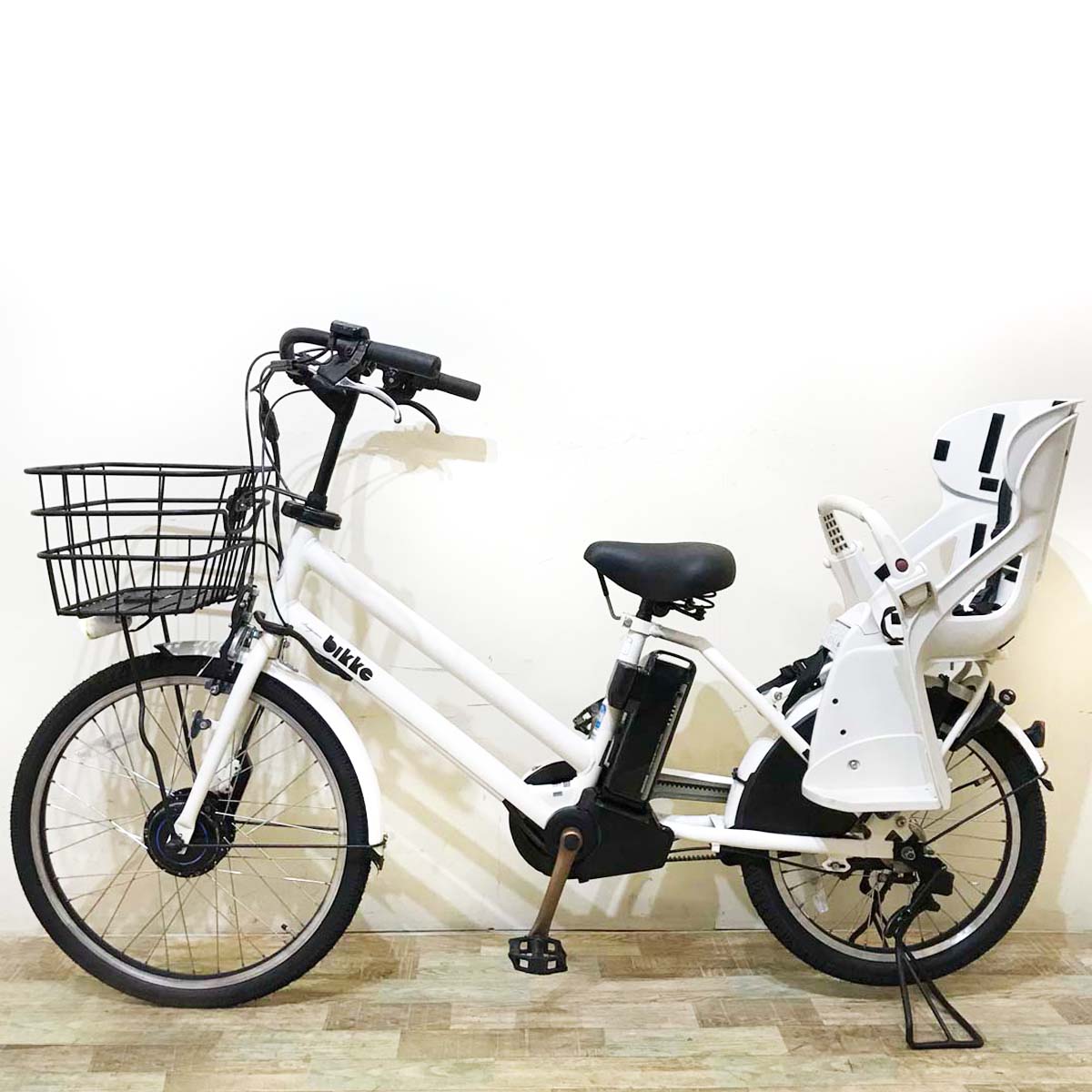ブリヂストン bikke GRI ビッケ グリ ホワイト 前24×後20インチ KW064 【中古車】