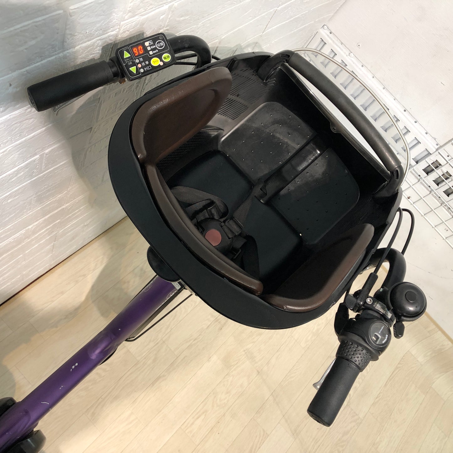 ヤマハ PAS Kiss mini XL パス キッス ミニ XL パープル 20インチ YL056【中古車】