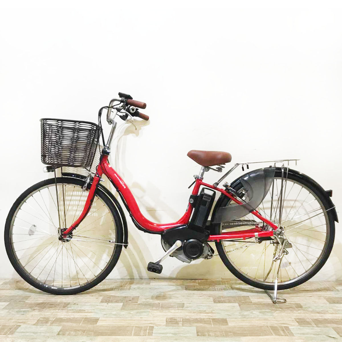 ヤマハ PAS ナチュラ L レッド 26インチ KS011 【中古車】