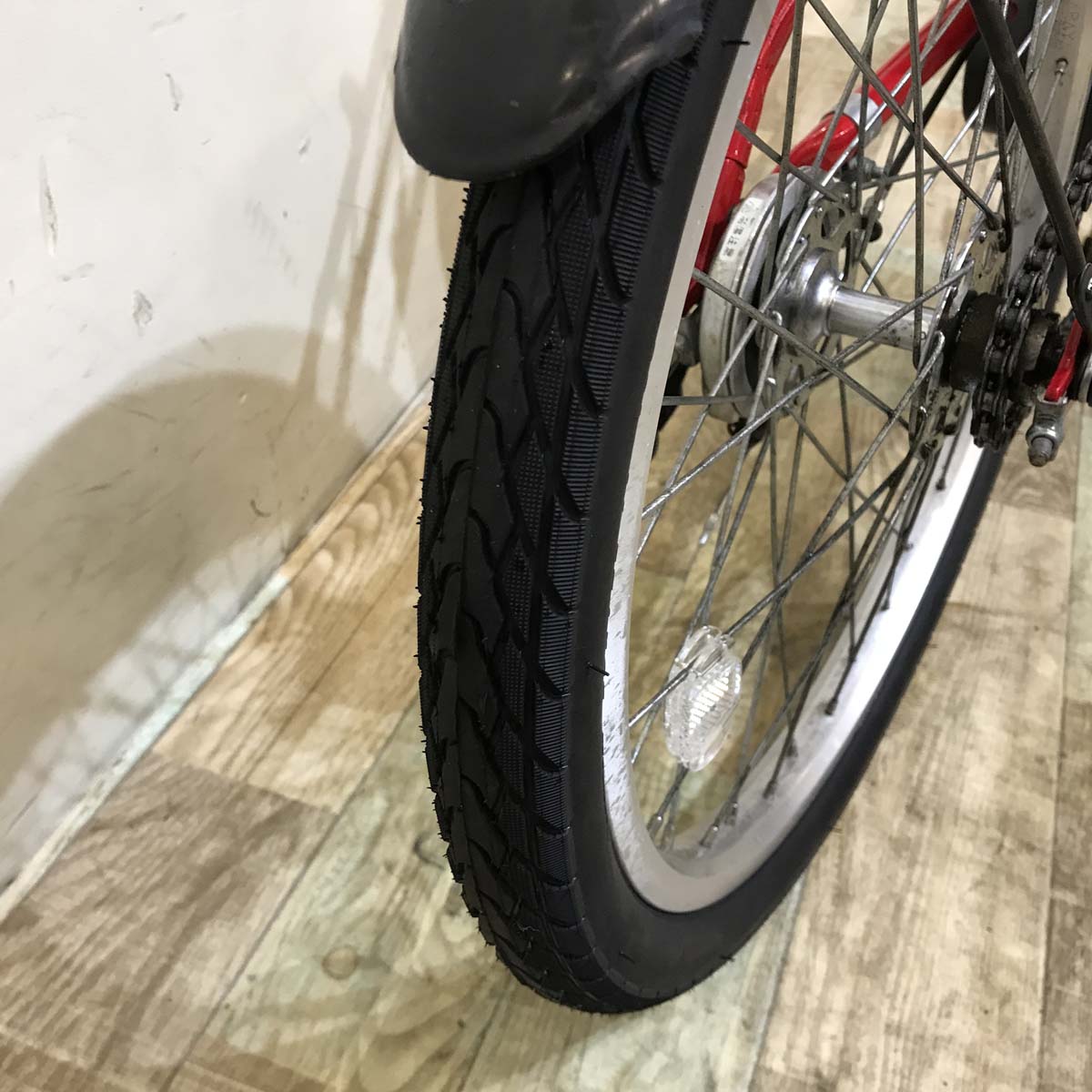 パナソニック エネモービル S レッド 20インチ KW072 【中古車】
