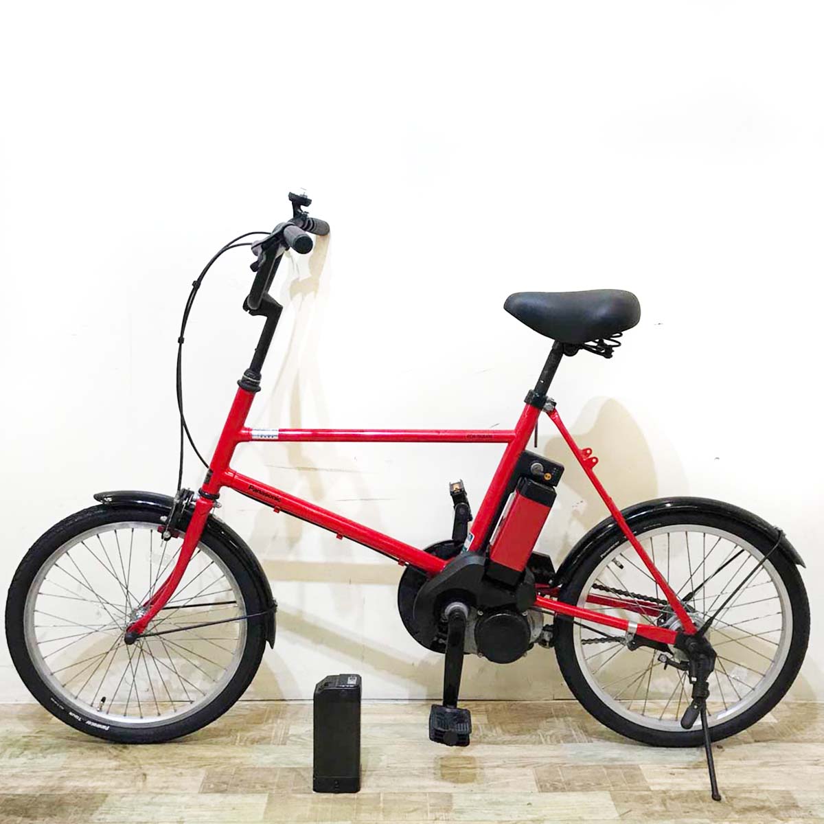 パナソニック エネモービル S レッド 20インチ KW072 【中古車】