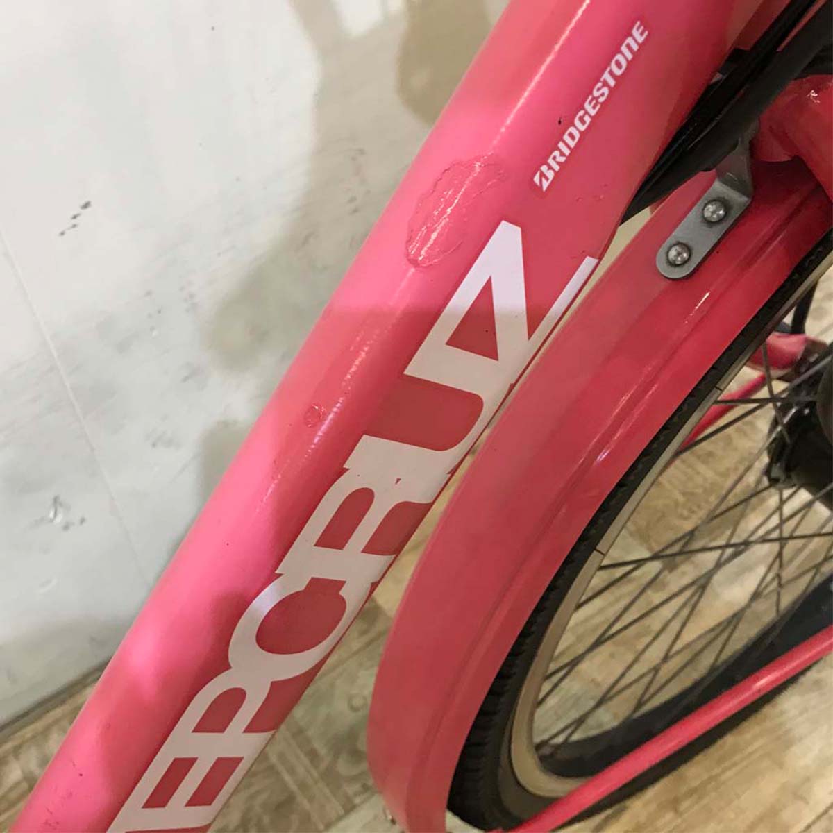 ブリヂストン ステップクルーズ ピンク 26インチ KW075【中古車】