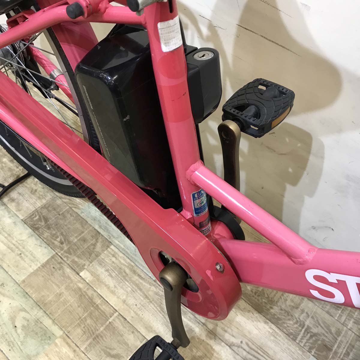 ブリヂストン ステップクルーズ ピンク 26インチ KW075【中古車】
