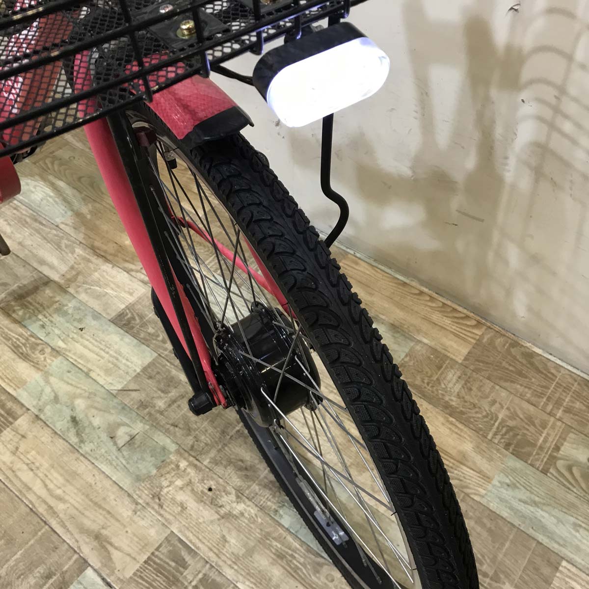 ブリヂストン ステップクルーズ ピンク 26インチ KW075【中古車】