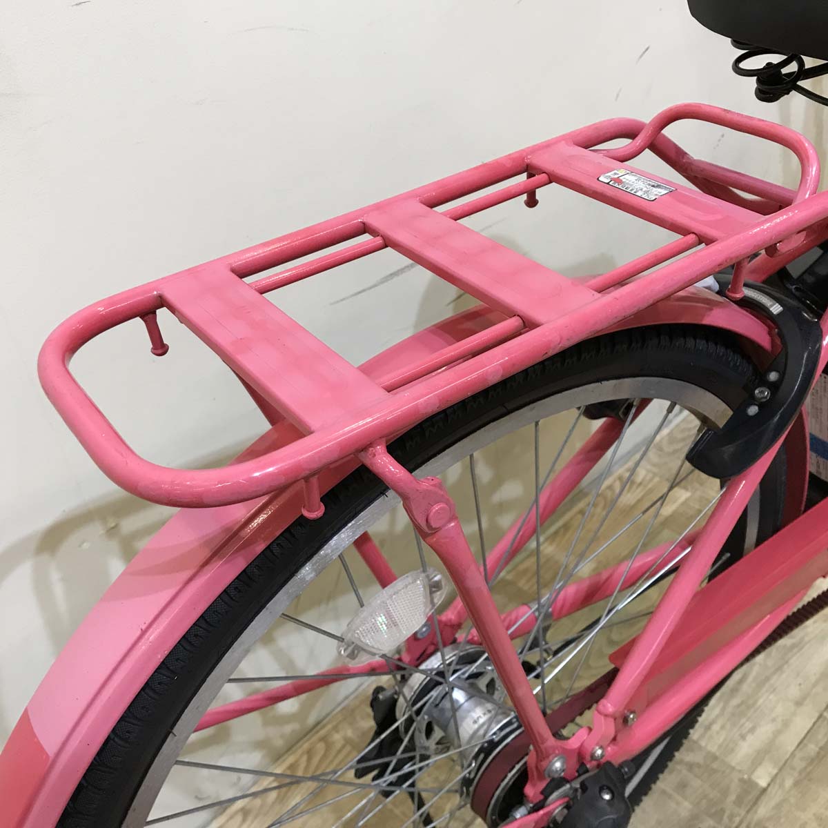 ブリヂストン ステップクルーズ ピンク 26インチ KW075【中古車】