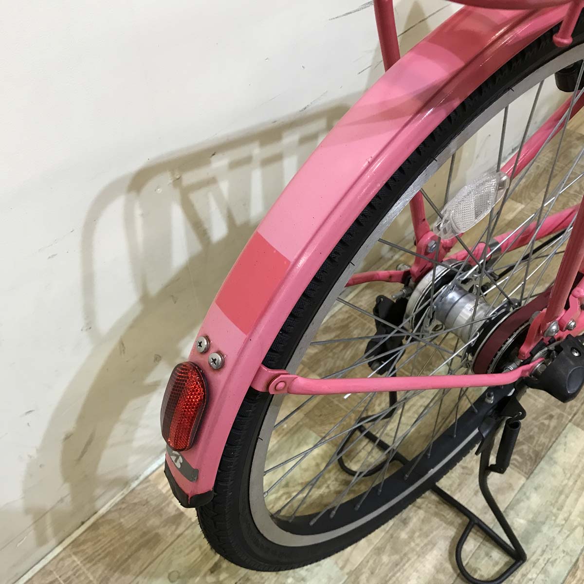 ブリヂストン ステップクルーズ ピンク 26インチ KW075【中古車】