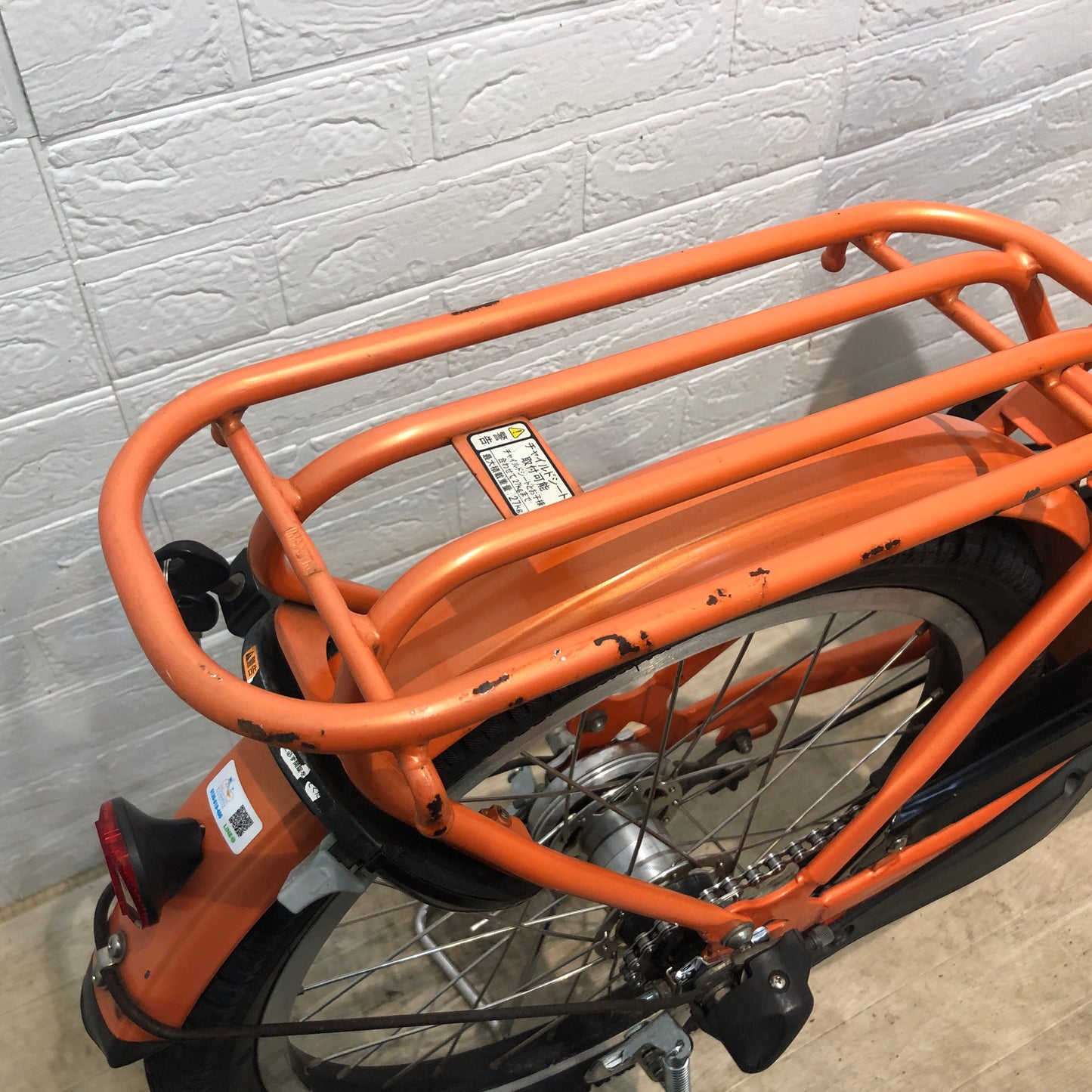 ヤマハ PAS Babby パス バビー オレンジ 20インチ YQ006【中古車】
