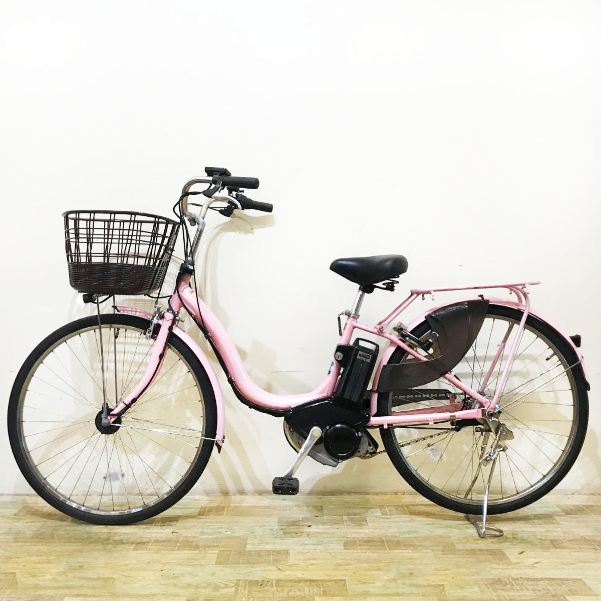 ヤマハ PAS ナチュラ L DX ピンク 26インチ KN055【中古車】