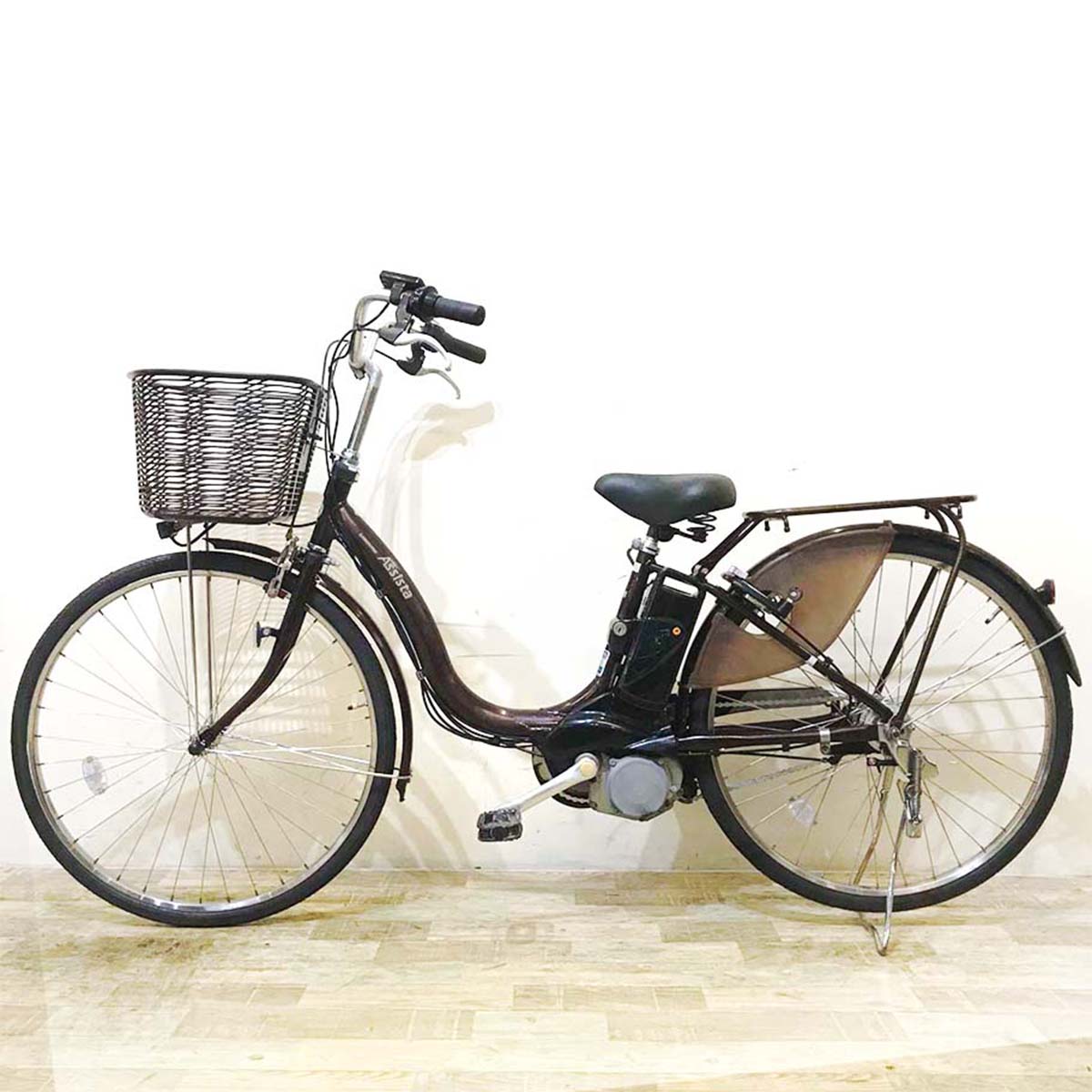 ブリヂストン アシスタ ベーシック ブラウン 26インチ KB007 【中古車】