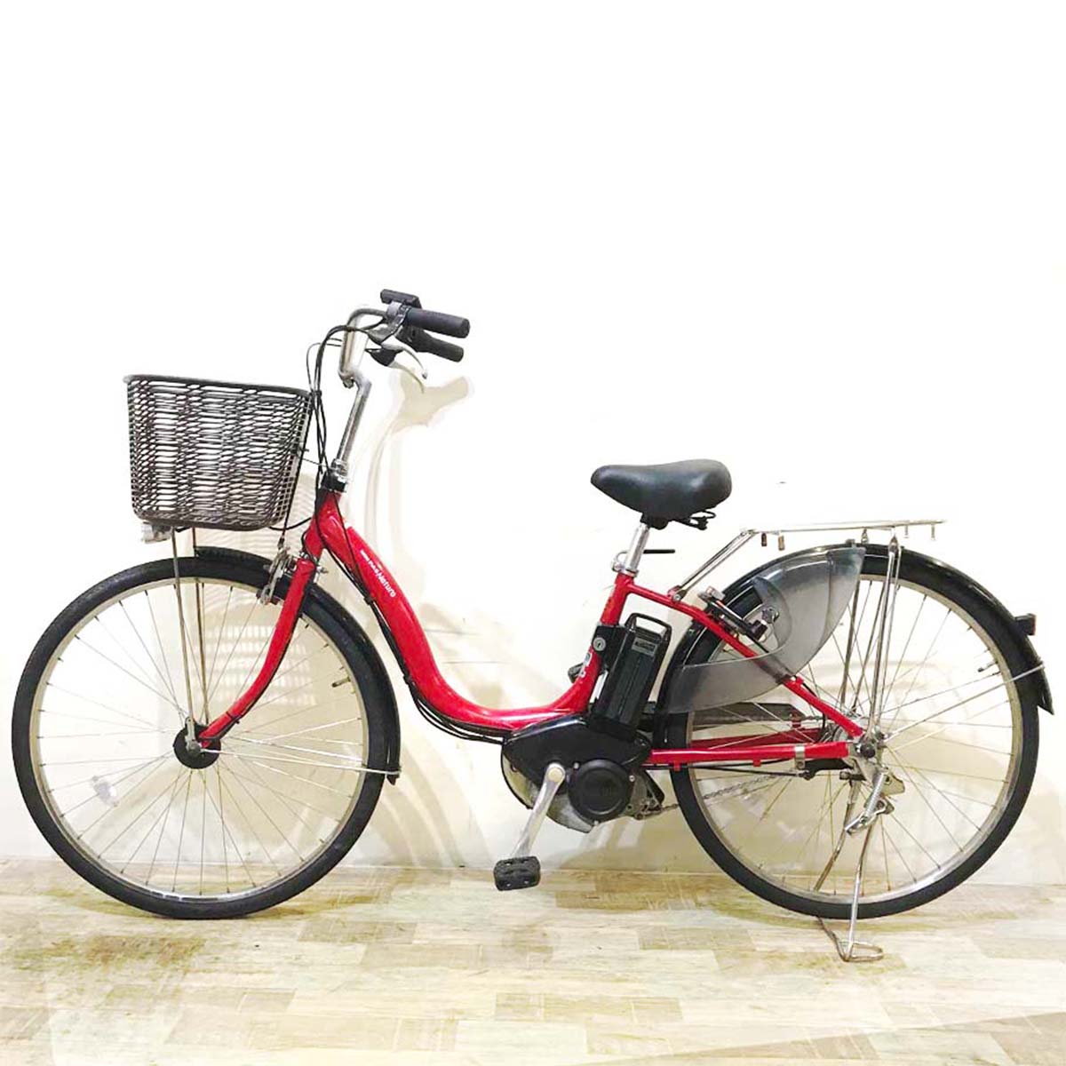 ヤマハ PAS ナチュラ XL スーパー レッド 26インチ KB011 【中古車】