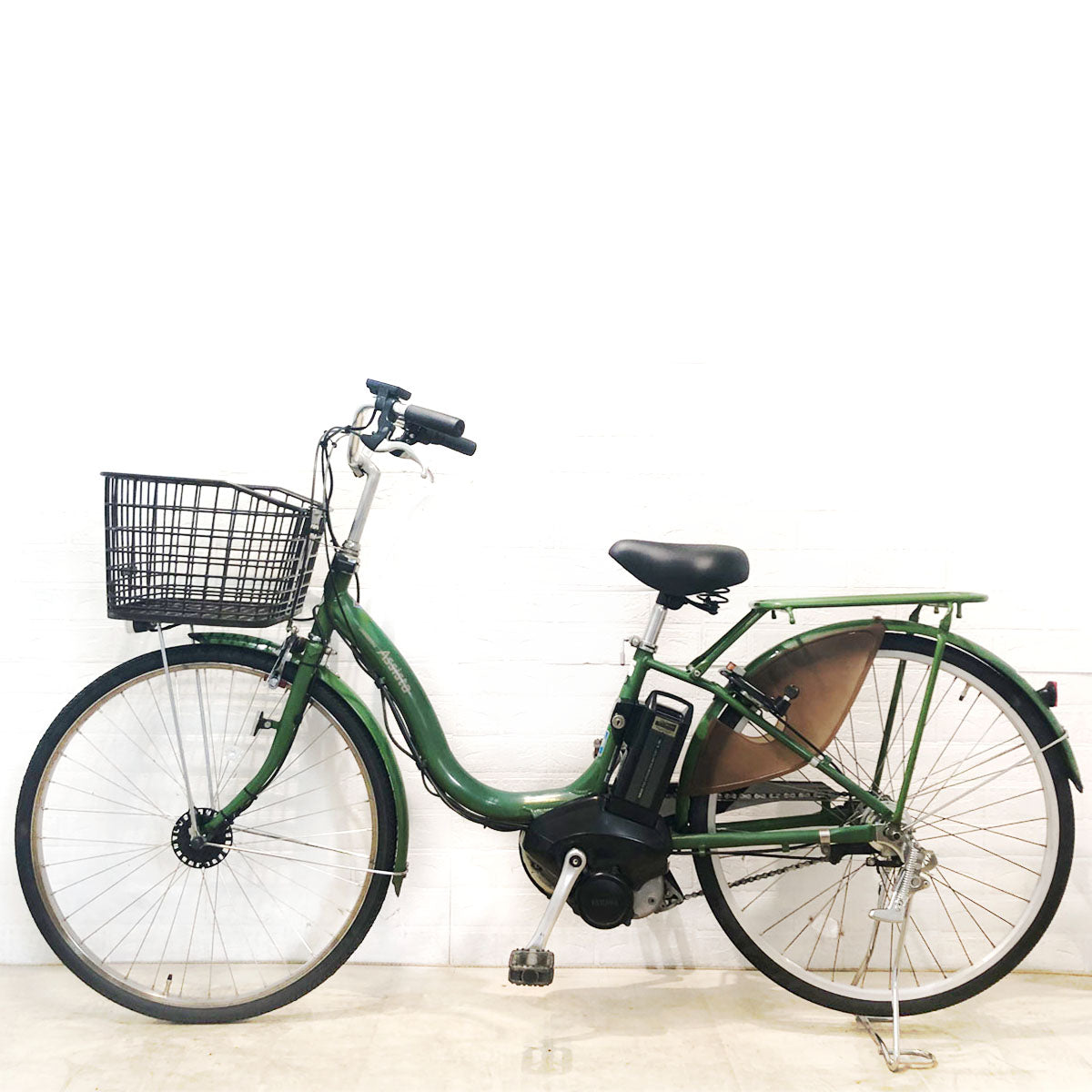ブリヂストン アシスタ ファイン グリーン 26インチ YC029 【中古車】