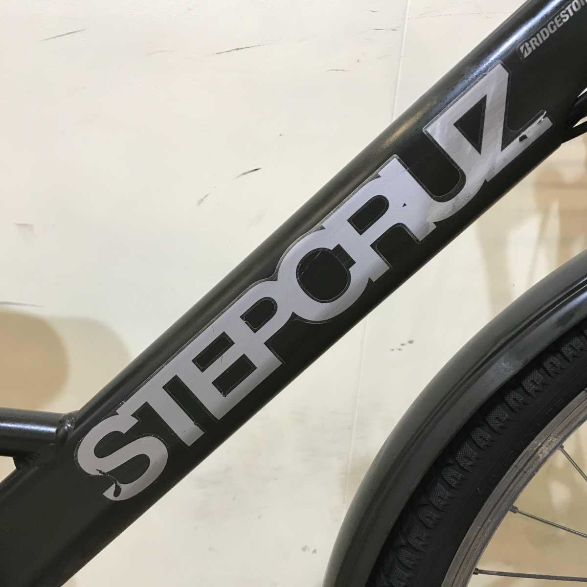 ブリヂストン ステップクルーズ e カーキ 26インチ KS029 【中古車】