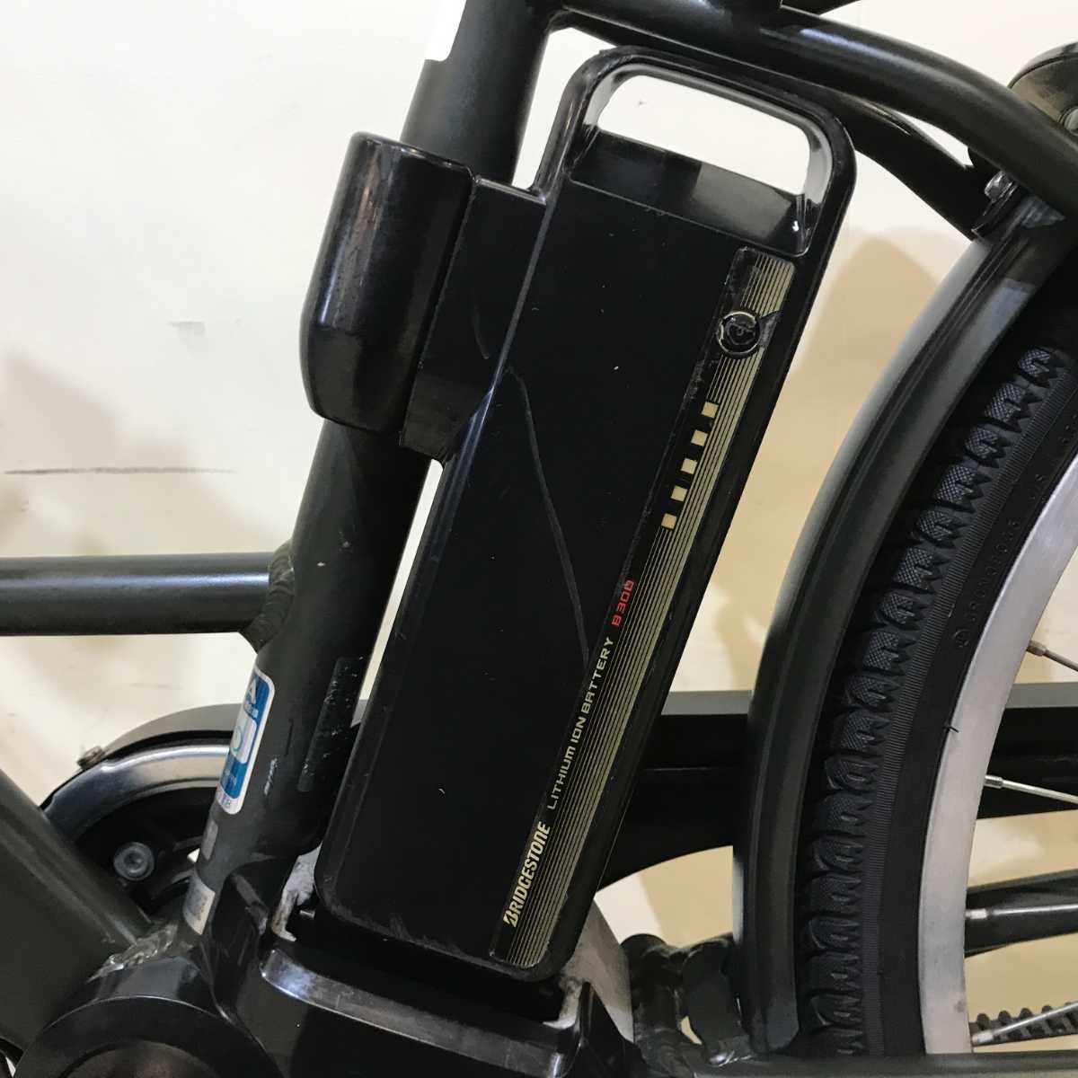 ブリヂストン ステップクルーズ e カーキ 26インチ KS029 【中古車】