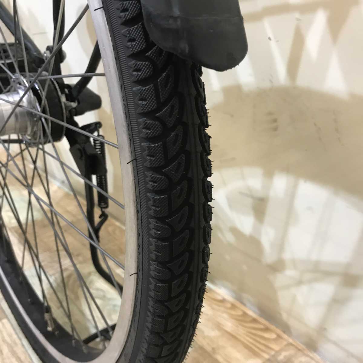 ブリヂストン ステップクルーズ e カーキ 26インチ KS029 【中古車】