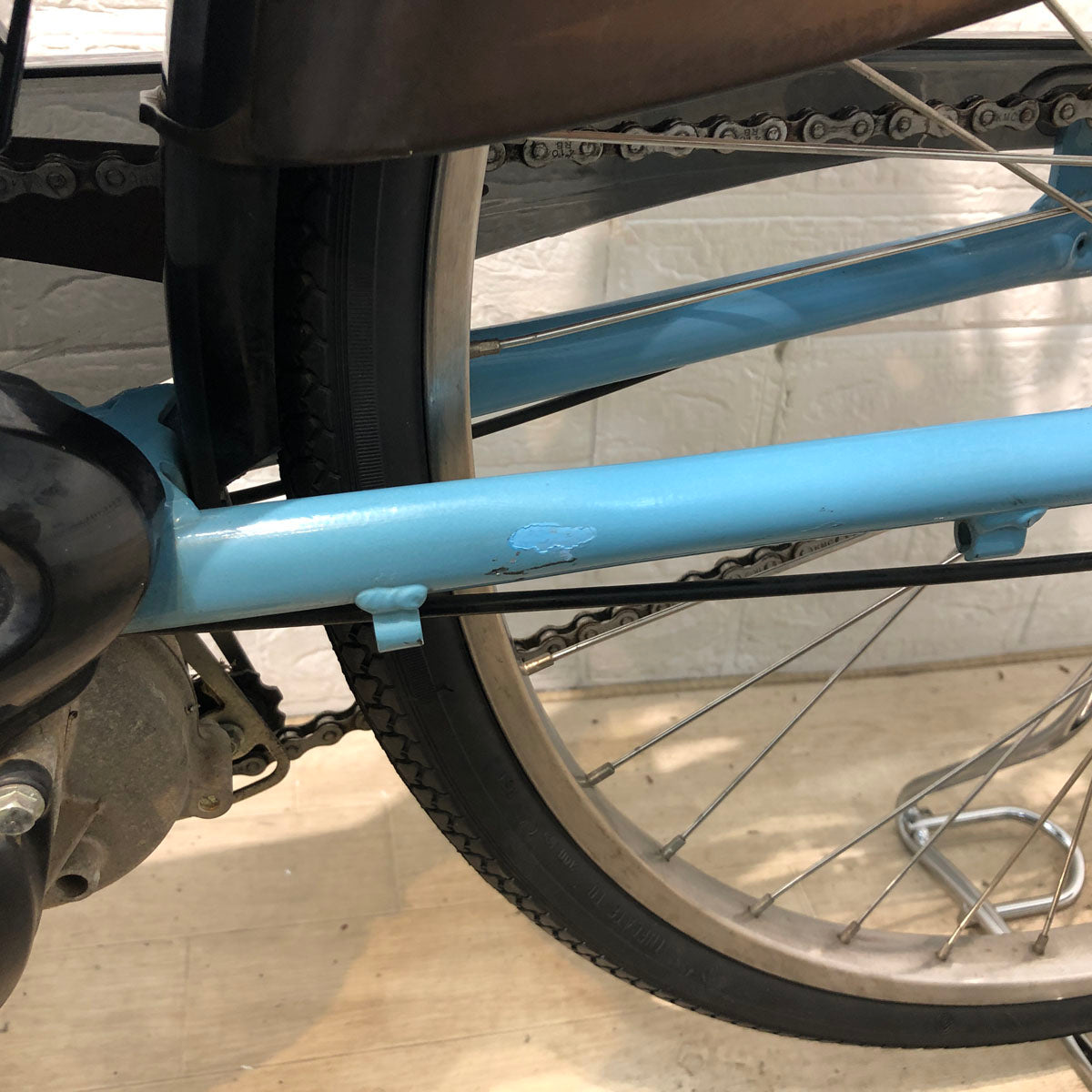 ヤマハ PAS ナチュラ M DX ブルー 26インチ YV016 【中古車】