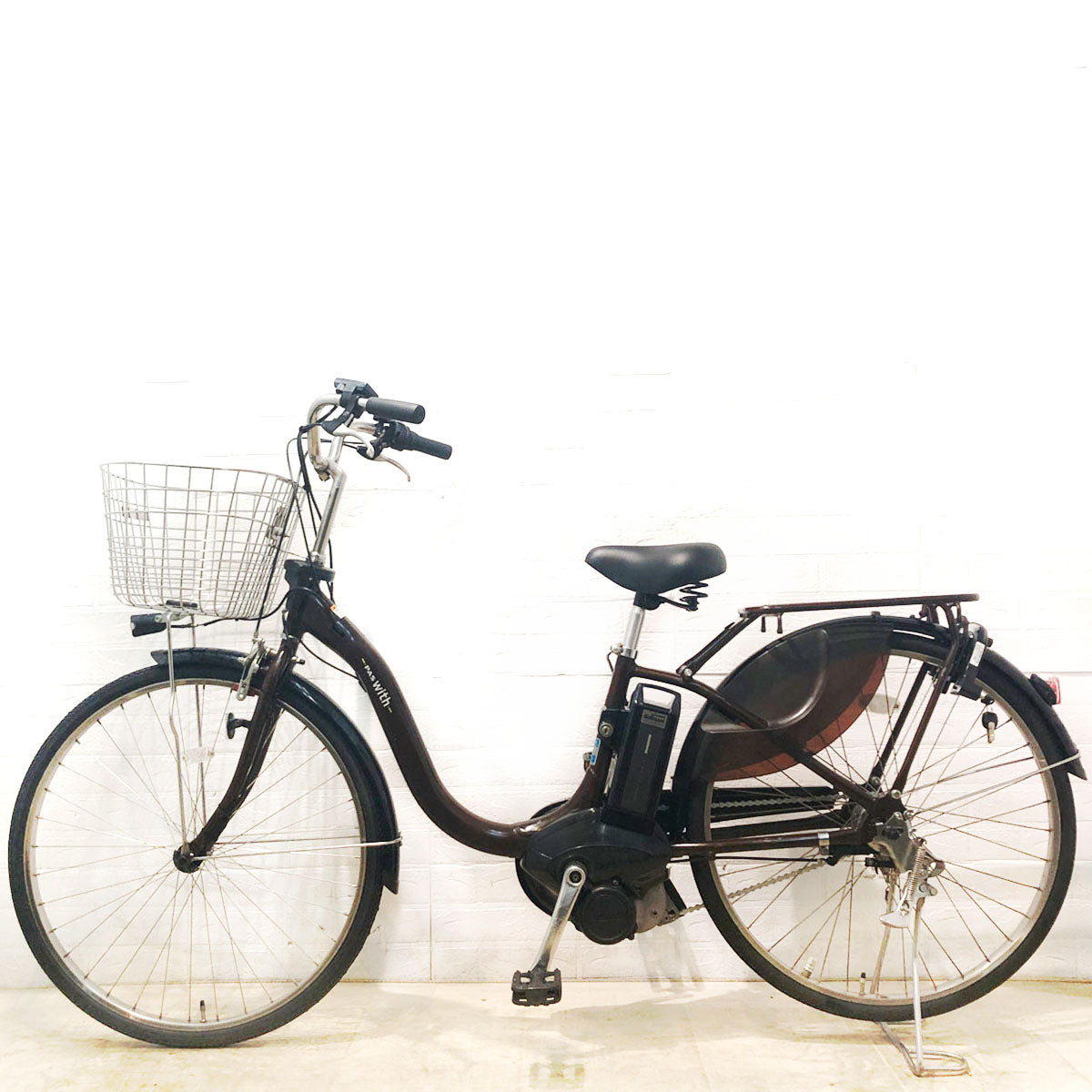 ヤマハ PAS With パス ウィズ ブラウン 26インチ YC034 【中古車】