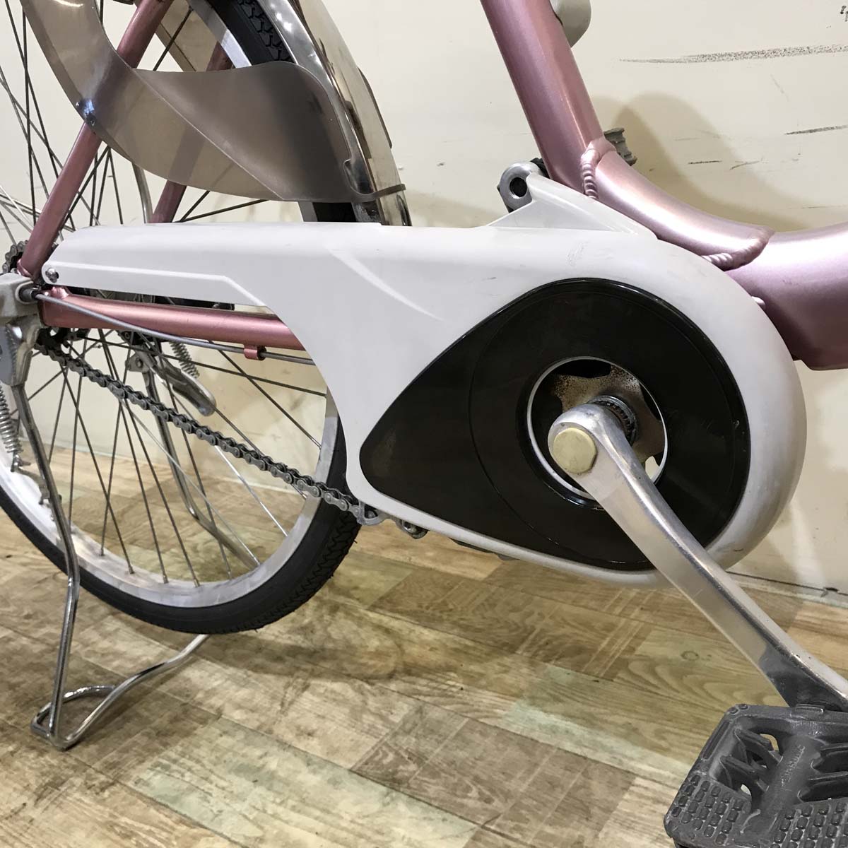 【バッテリー・充電器無し】パナソニック ビビ NX ピンク 26インチ KW095 【中古車】