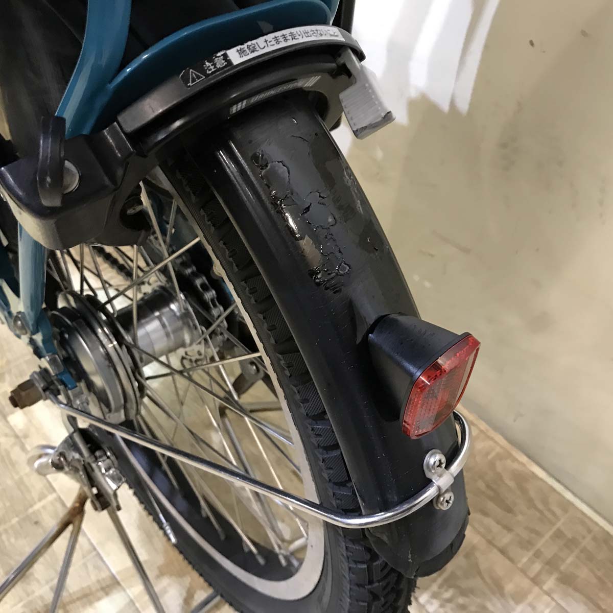 ブリヂストン アンジェリーノプティットe ブルー 20インチ KG034 【中古車】