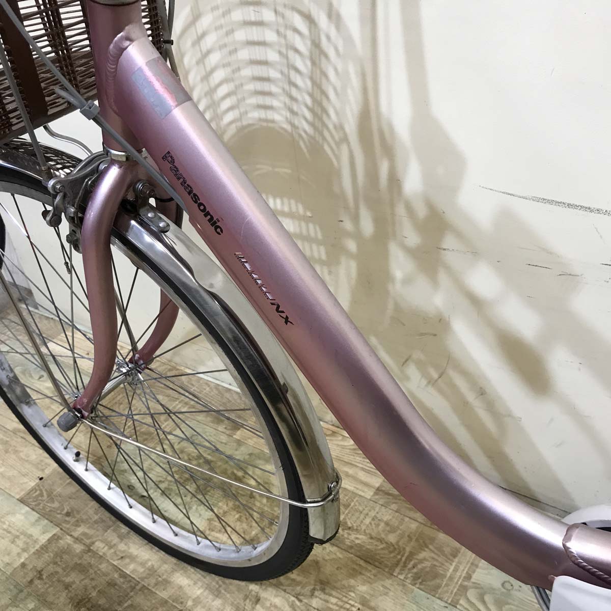 【バッテリー・充電器無し】パナソニック ビビ NX ピンク 26インチ KW095 【中古車】