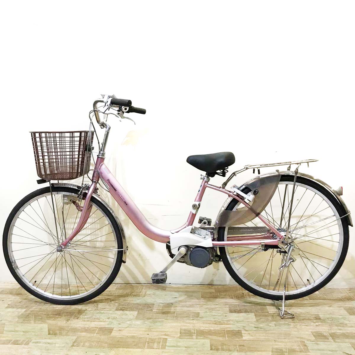 【バッテリー・充電器無し】パナソニック ビビ NX ピンク 26インチ KW095 【中古車】