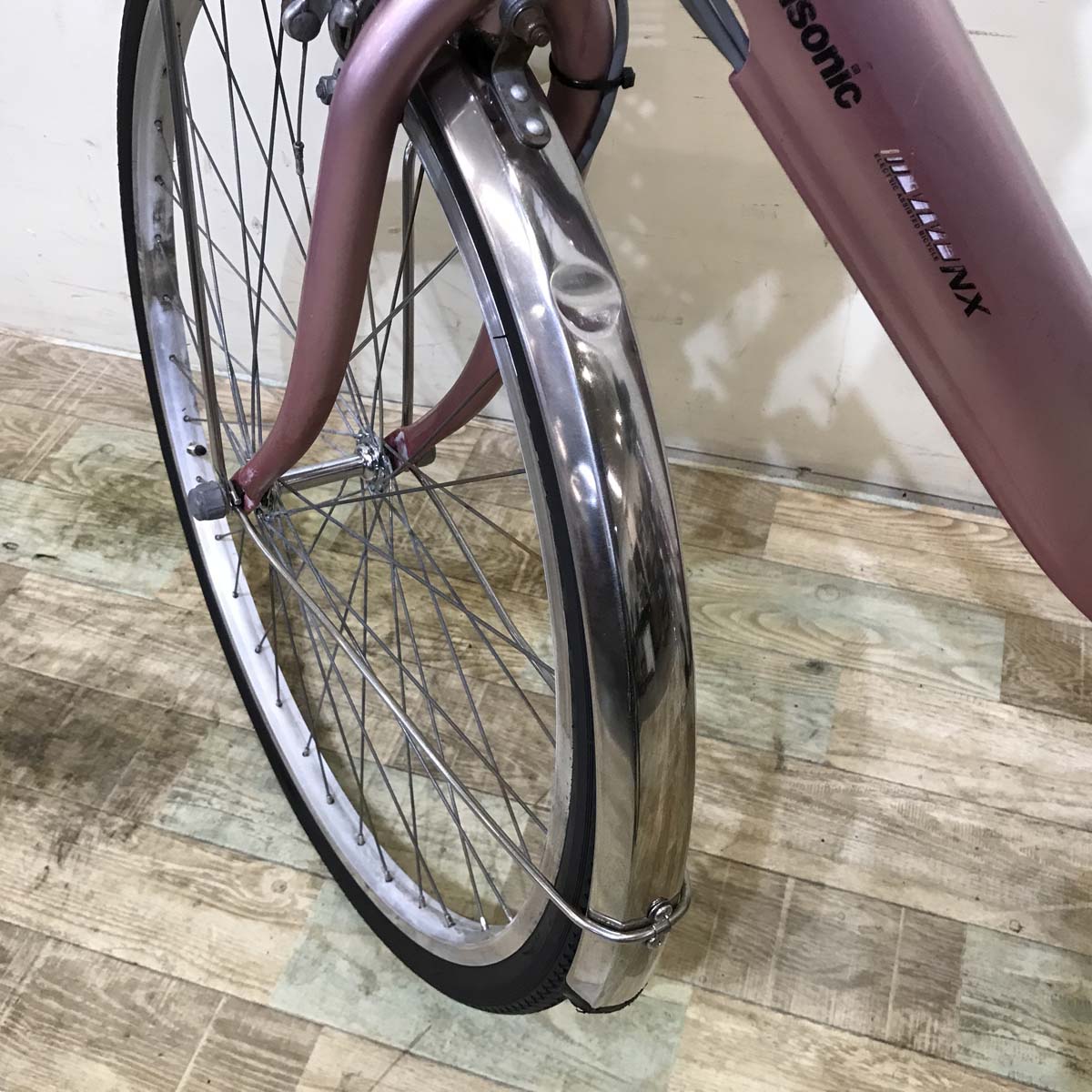 【バッテリー・充電器無し】パナソニック ビビ NX ピンク 26インチ KW095 【中古車】