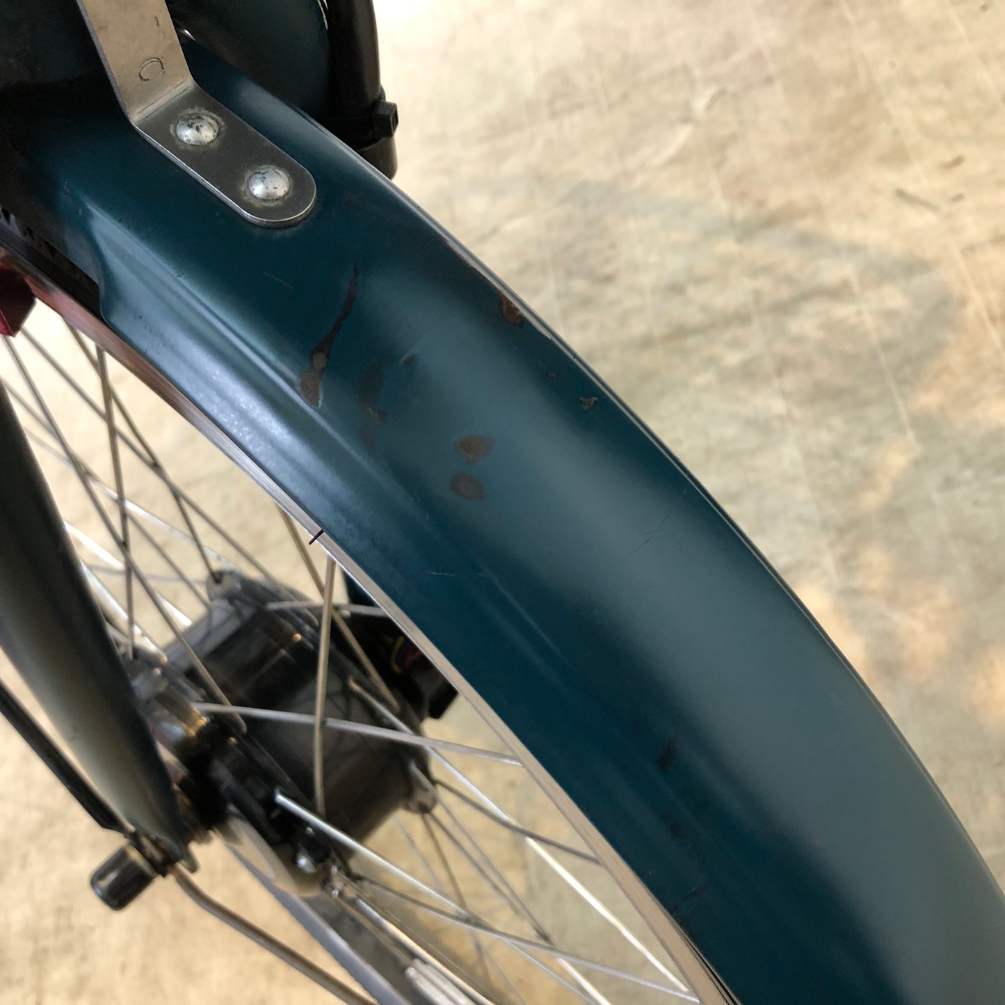 ブリヂストン bikke GRI ビッケ グリ グリーン 20インチ YQ023 【中古車】