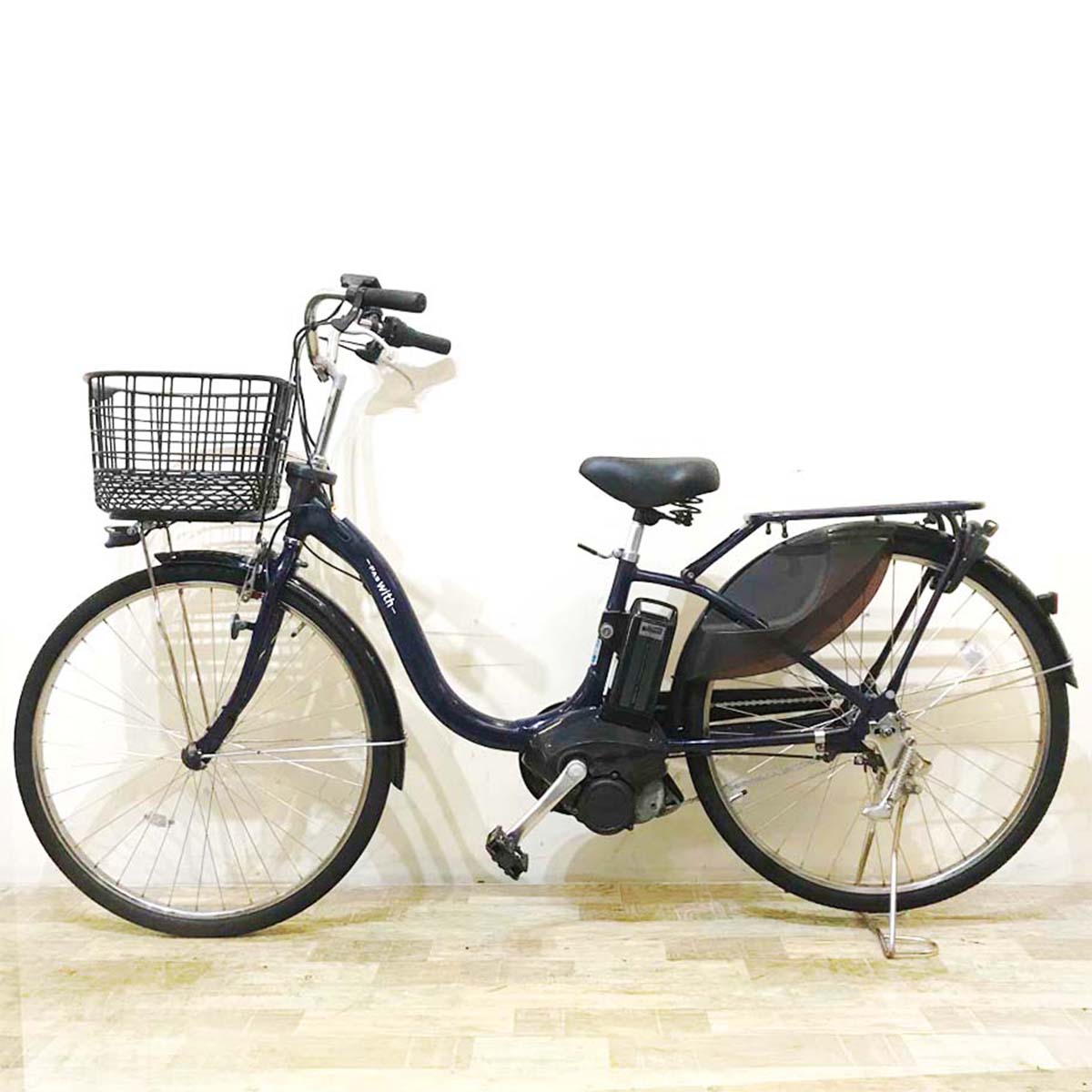 ヤマハ PAS With パス ウィズ ネイビー 26インチ KB032 【中古車】
