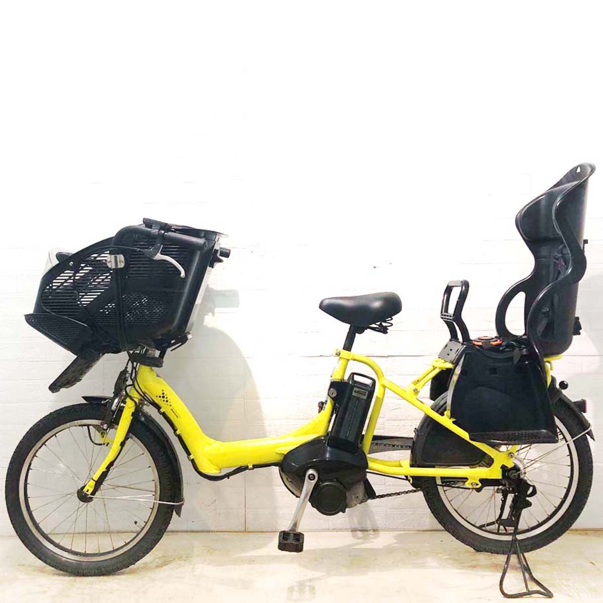 ブリヂストン アンジェリーノ プティット e イエロー 20インチ YC047【中古車】