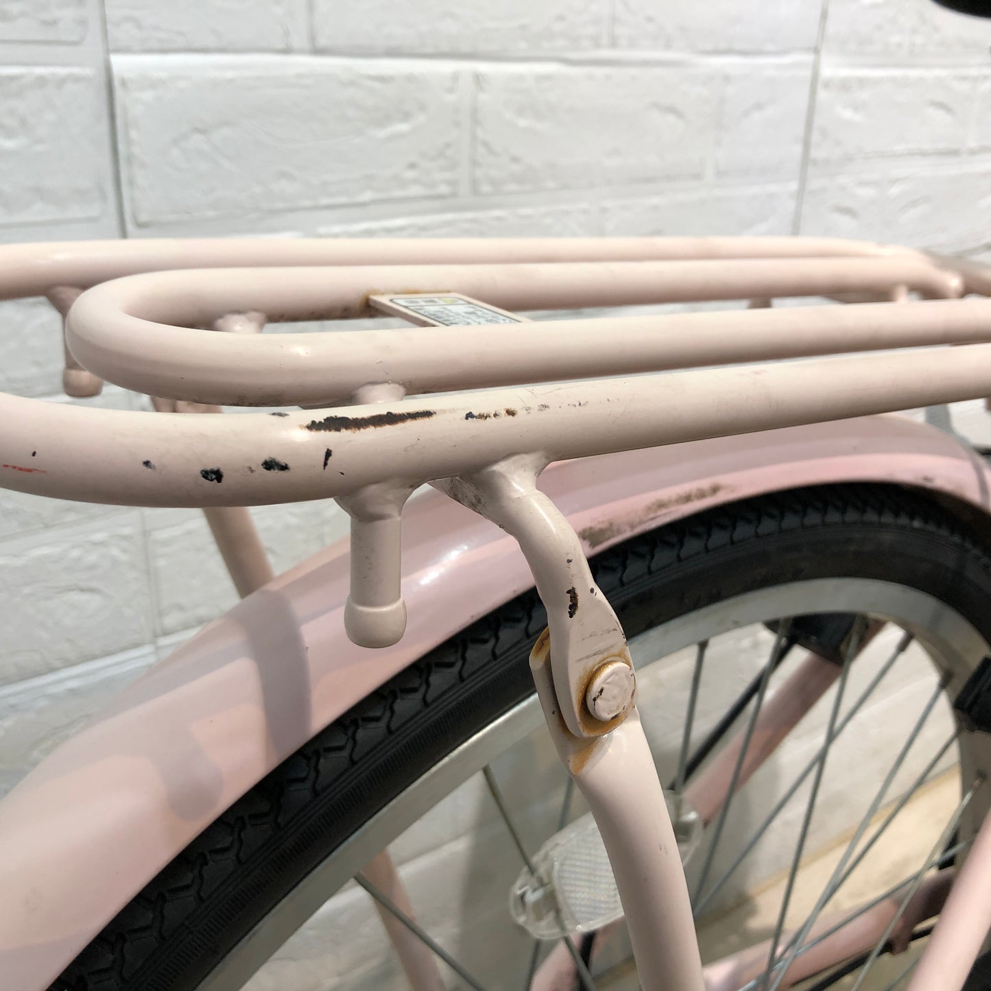 ブリヂストン アシスタ ファイン ピンク 24インチ YQ025 【中古車】