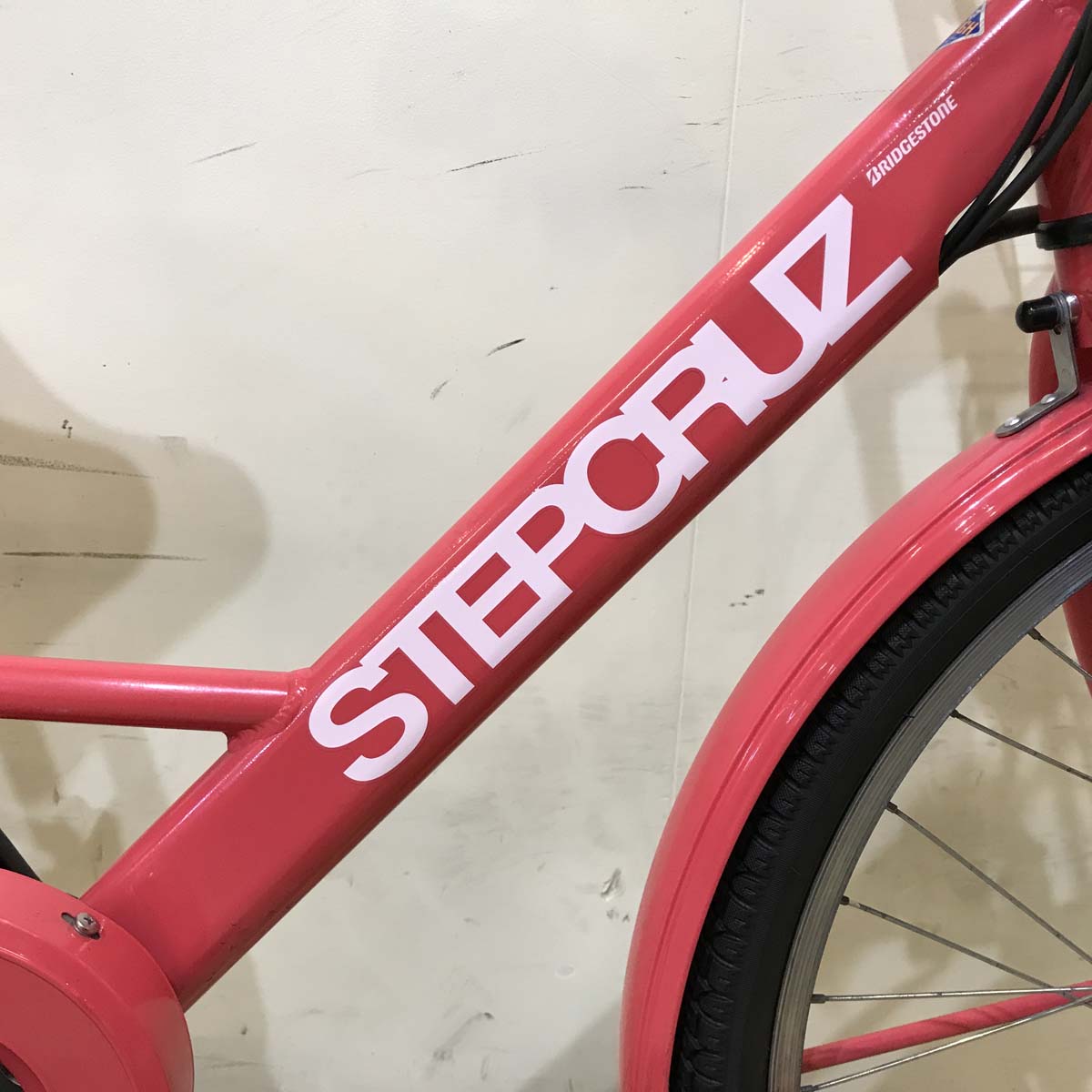 ブリヂストン ステップクルーズ e ピンク 26インチ KW106【中古車】