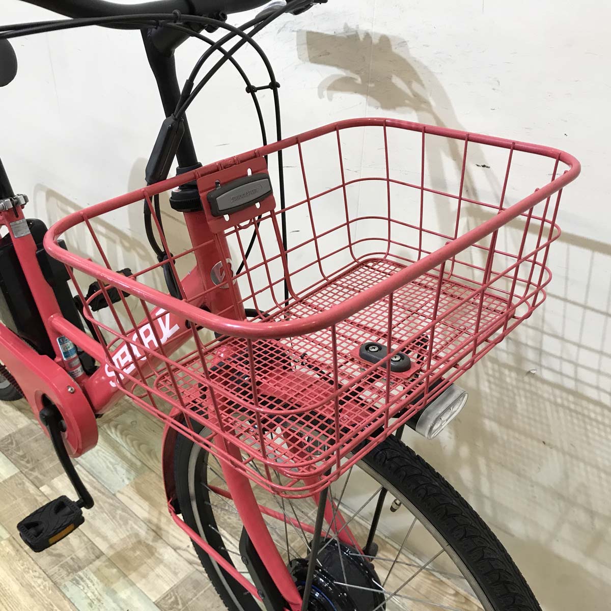ブリヂストン ステップクルーズ e ピンク 26インチ KW106【中古車】