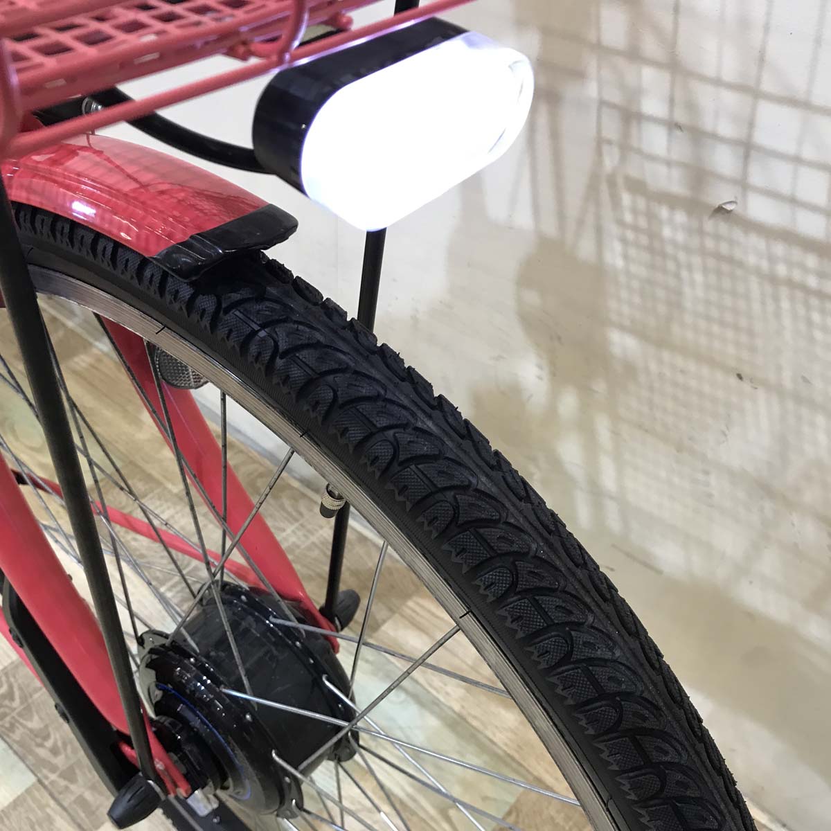 ブリヂストン ステップクルーズ e ピンク 26インチ KW106【中古車】