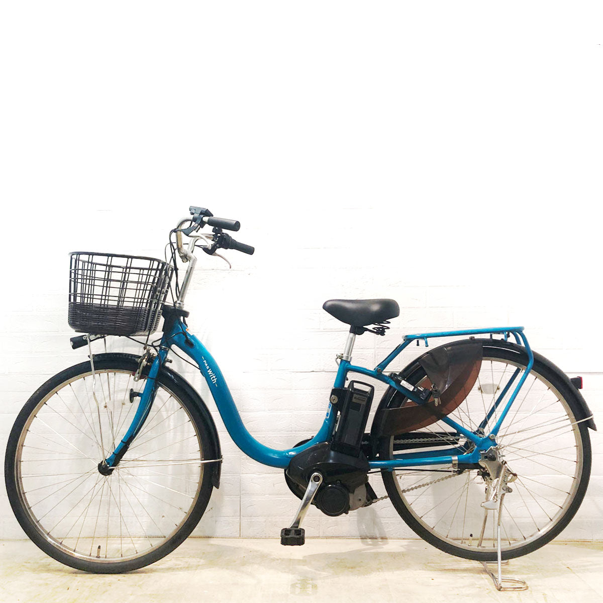 ヤマハ PAS With パス ウィズ ブルー 26インチ YC052【中古車】