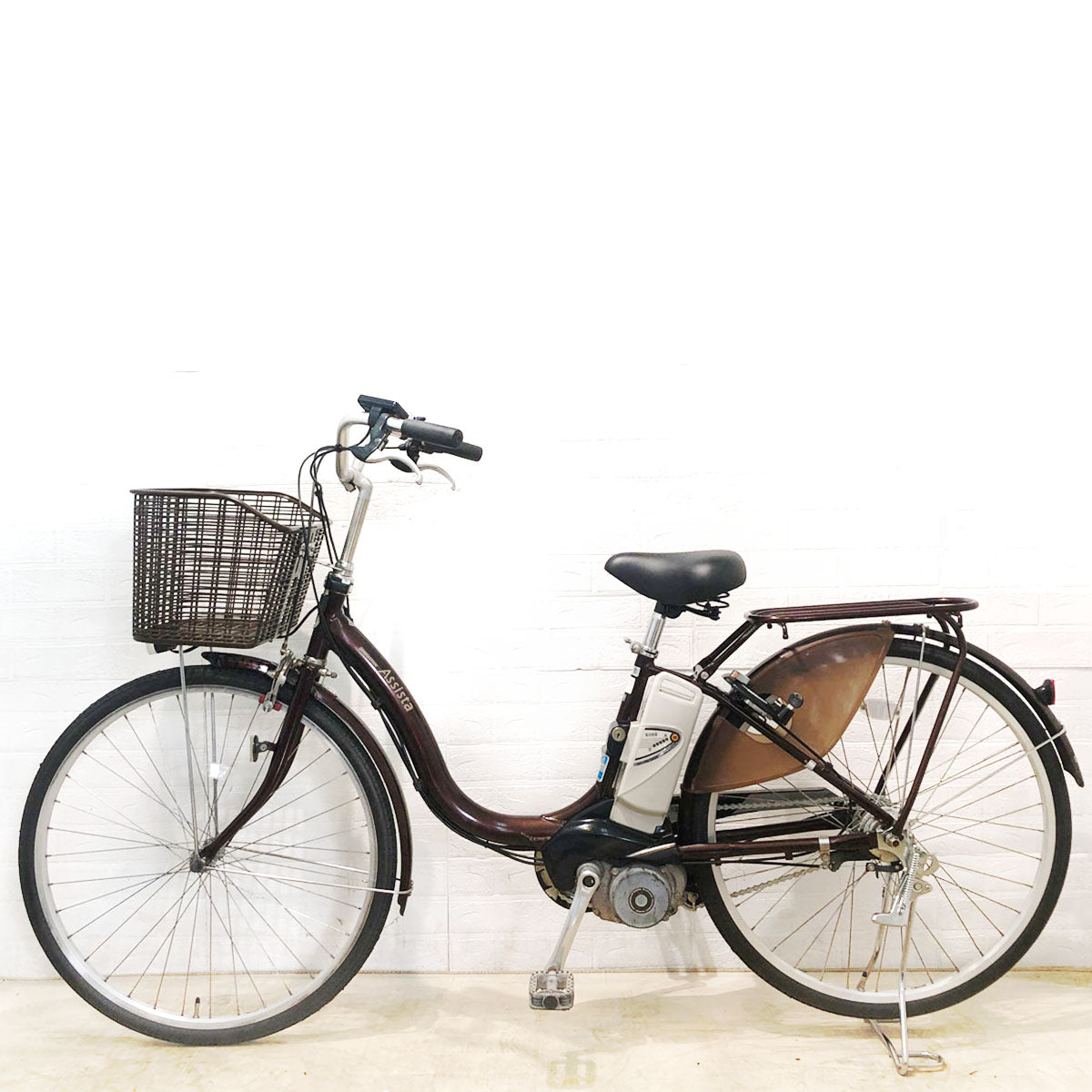 ブリヂストン アシスタ ベーシック ブラウン 26インチ YC064 【中古車】