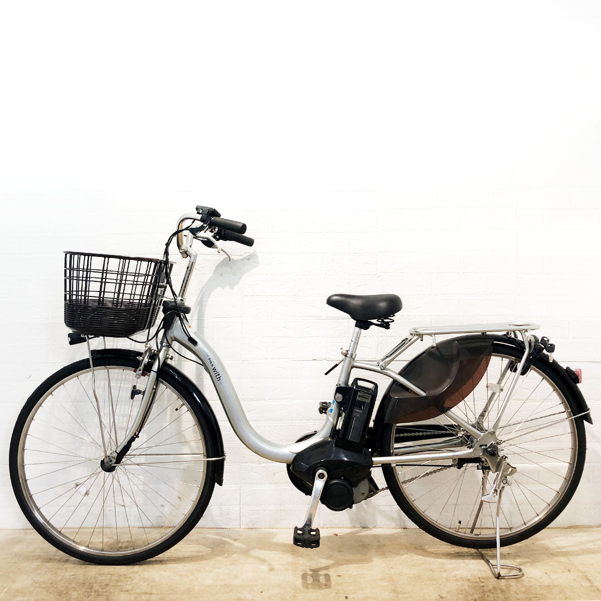 ヤマハ PAS With パス ウィズ シルバー 26インチ YQ040 【中古車】